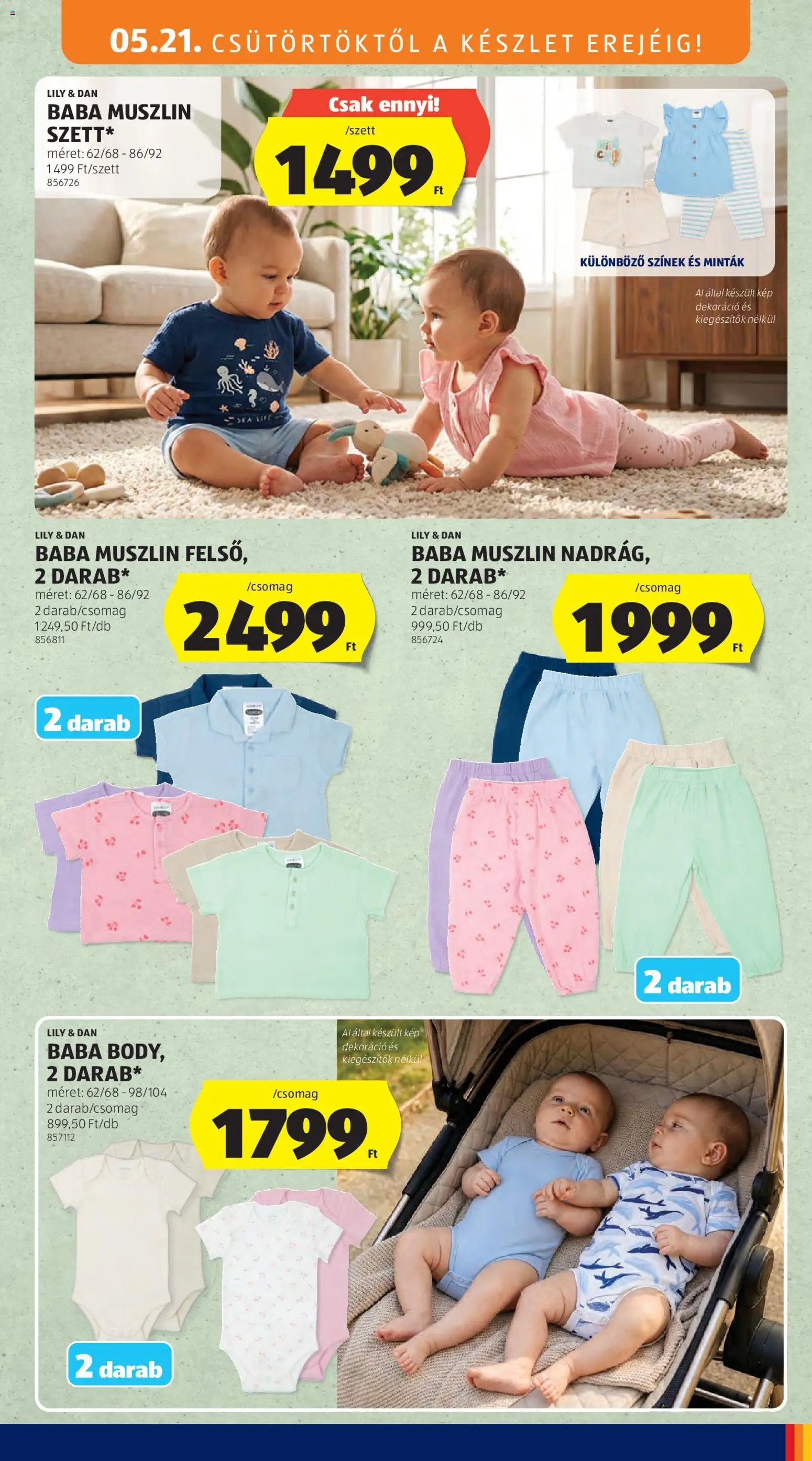 Aldi újság 2026.05.21. Aldi Középső sor termékei (2026-05-21 - 2026-05-27)