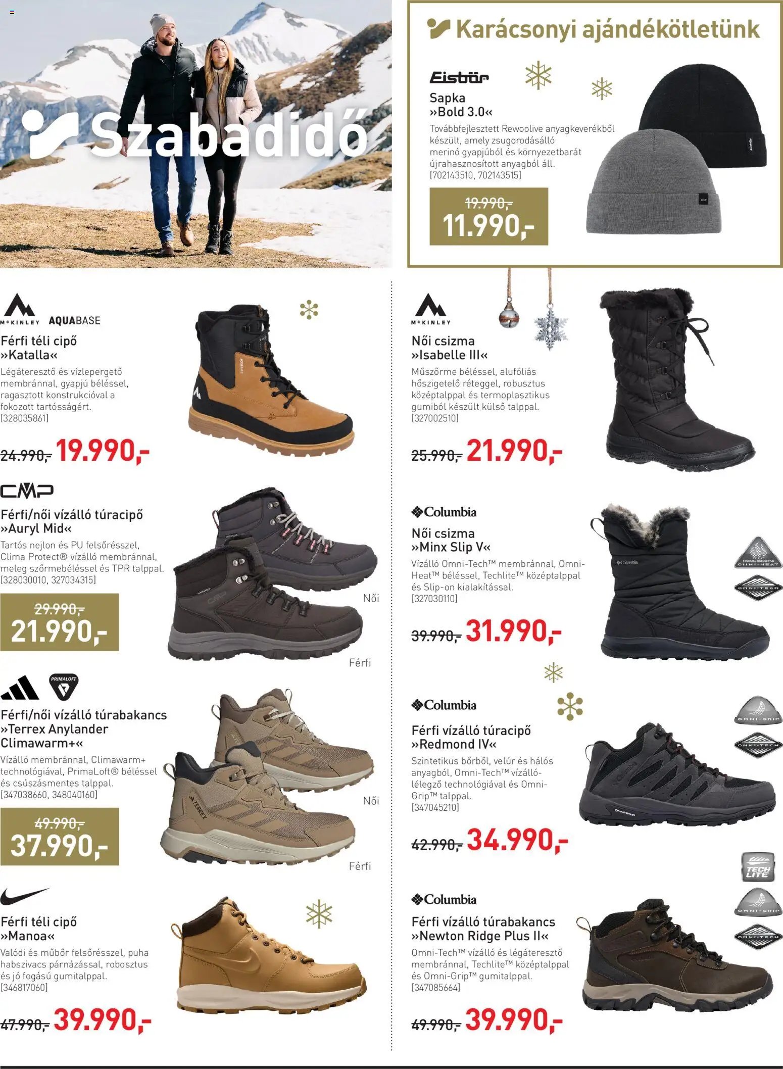 Intersport újság 2025.12.02. Akciós újság Intersport (2025-12-02 - 2025-12-08)