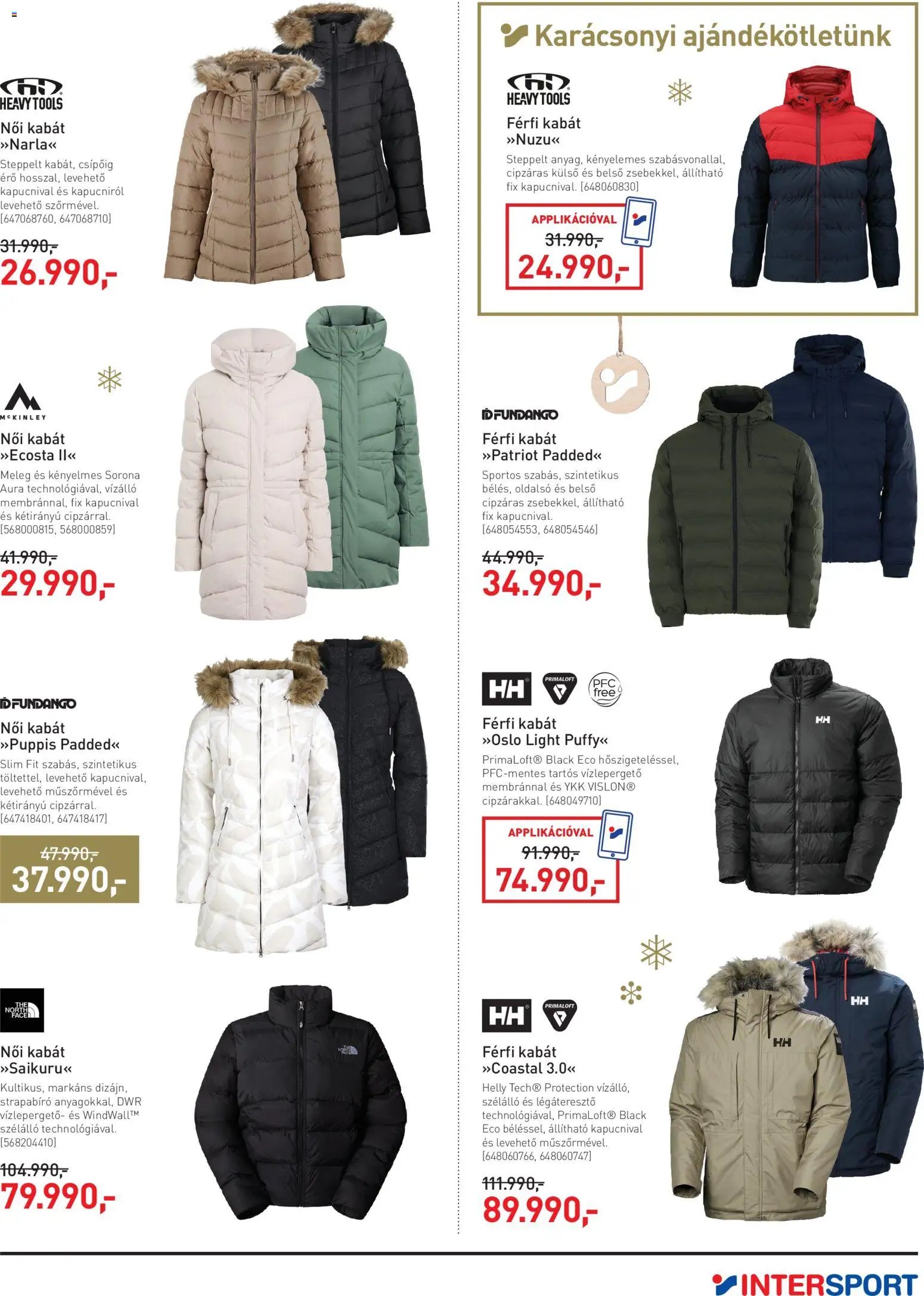 Intersport újság 2025.12.02. Akciós újság Intersport (2025-12-02 - 2025-12-08)