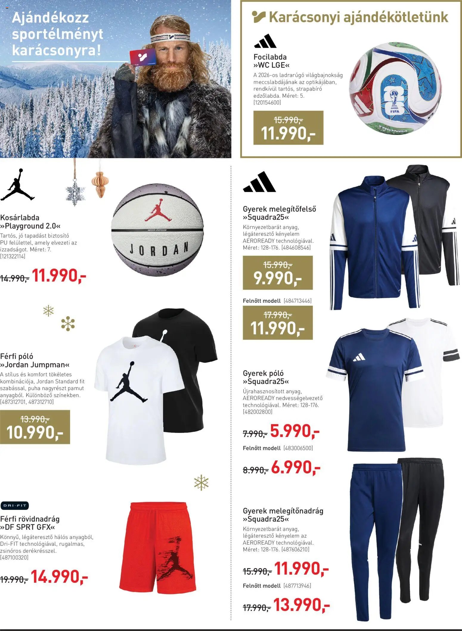 Intersport újság 2025.12.02. Akciós újság Intersport (2025-12-02 - 2025-12-08)