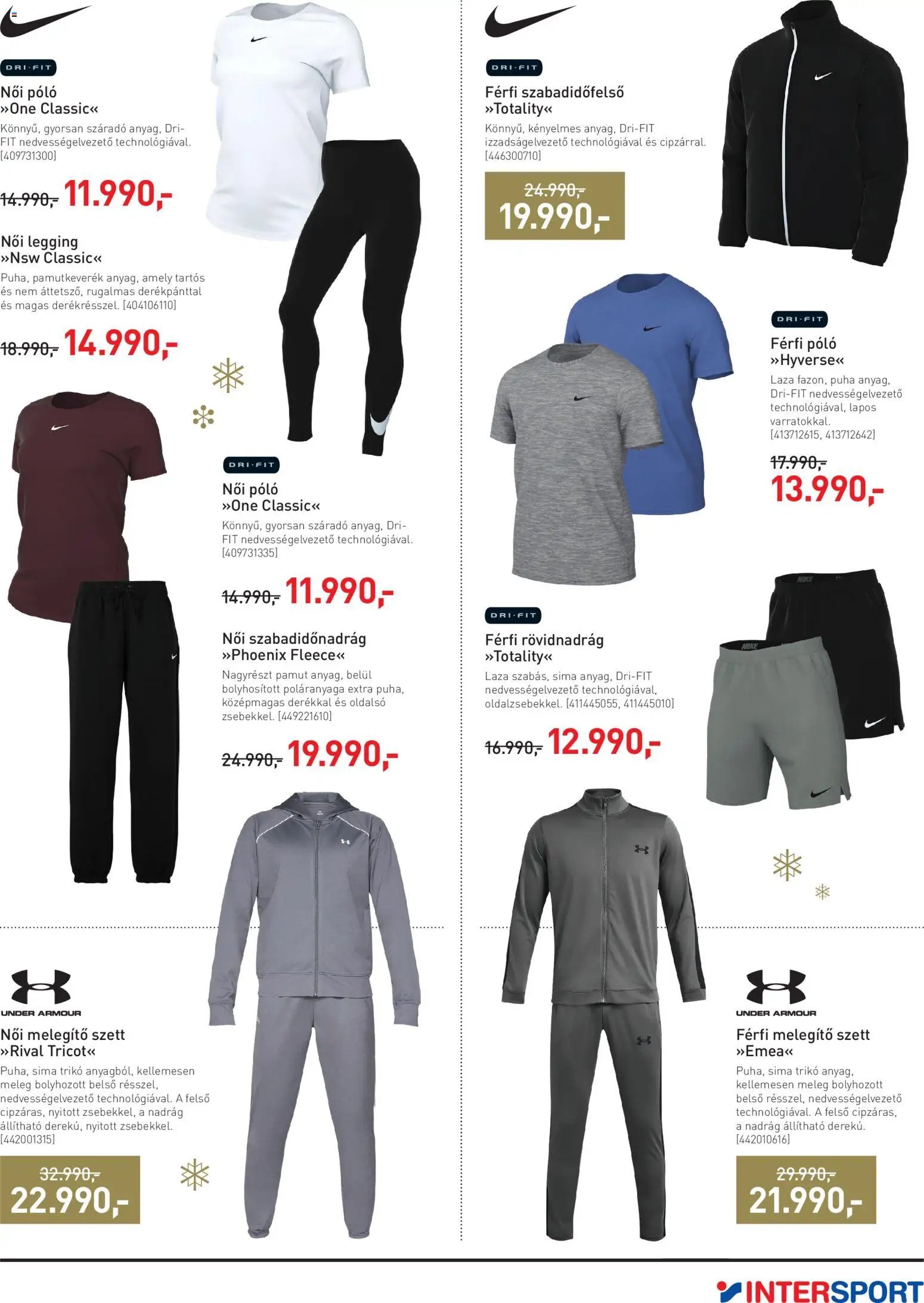 Intersport újság 2025.12.02. Akciós újság Intersport (2025-12-02 - 2025-12-08)