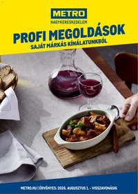 Metro újság 2026.08.01. Metro Profi megoldások