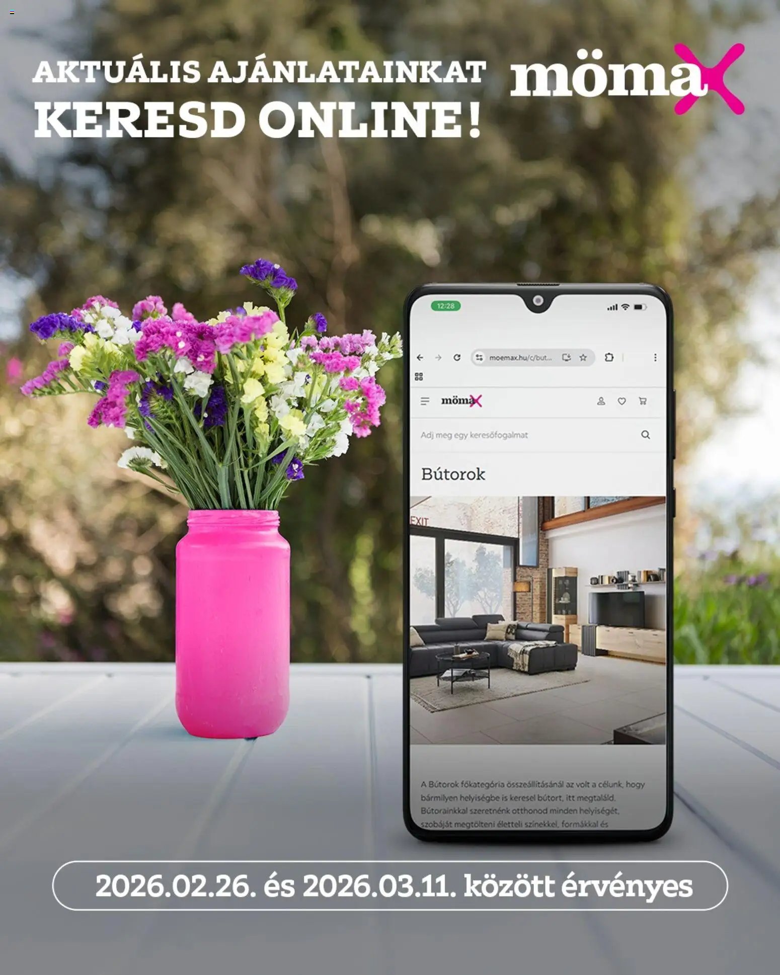 Mömax újság 2026.02.26. Akciós újság Mömax (2026-02-26 - 2026-03-11)
