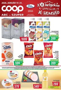 COOP újság 2026.01.15. Tisza - Abc & Szuper (2026-01-15 - 2026-01-21)