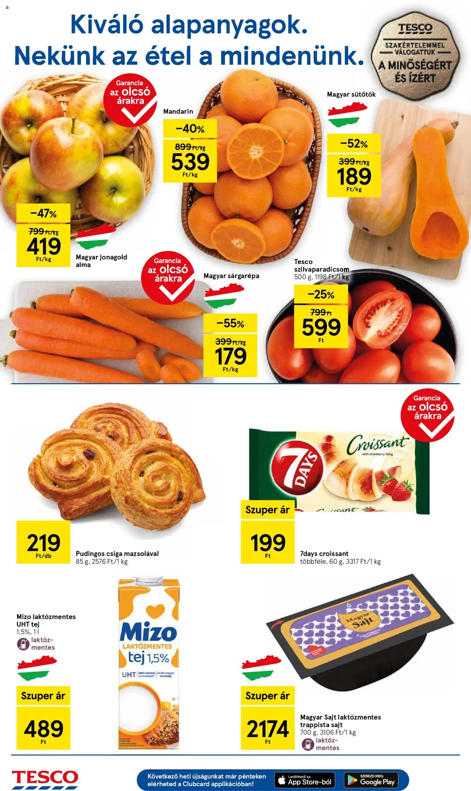 Tesco újság 2025.10.30. Szupermarket akciós újság (2025-10-30 - 2025-11-05)