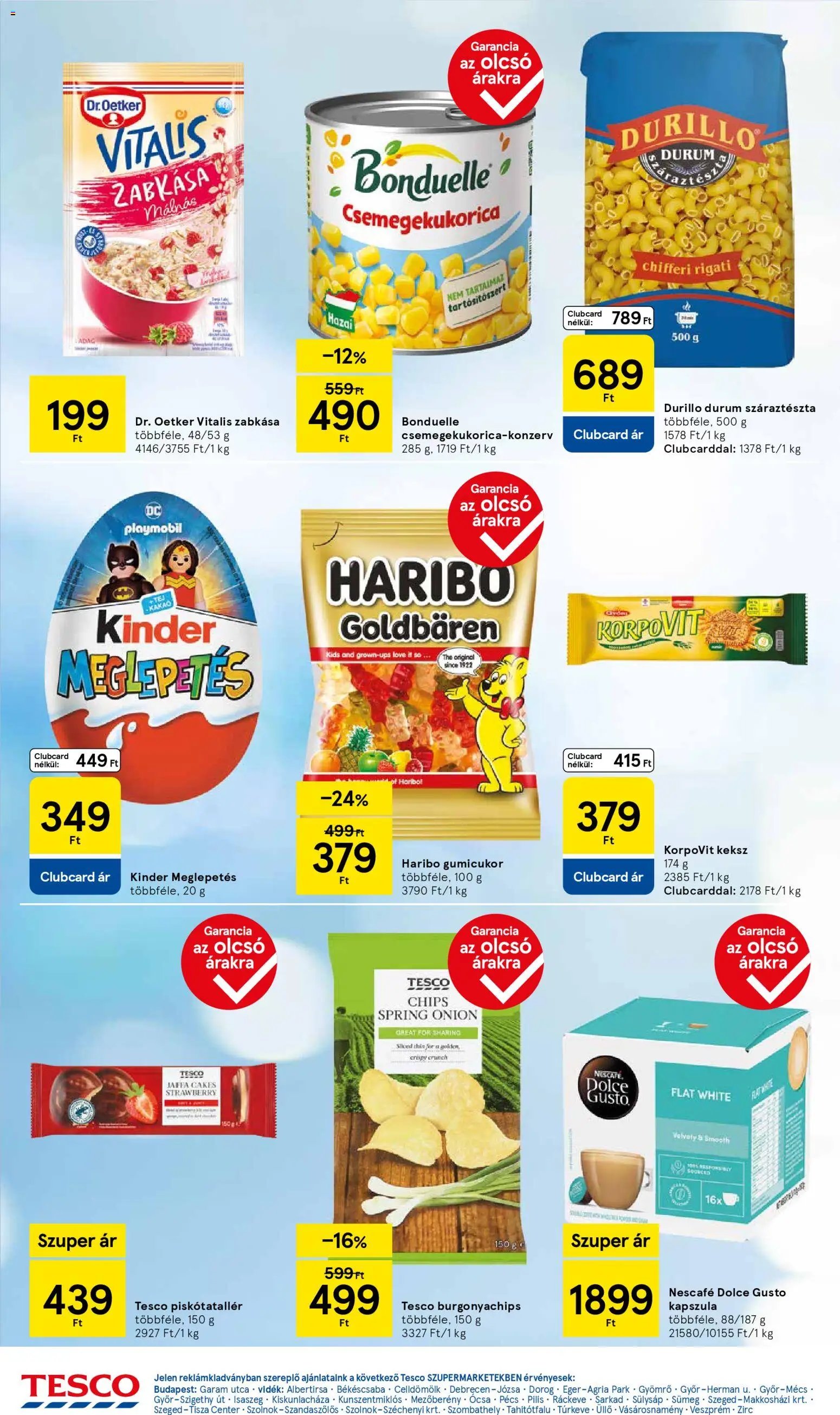 Tesco újság 2025.10.30. Szupermarket akciós újság (2025-10-30 - 2025-11-05)