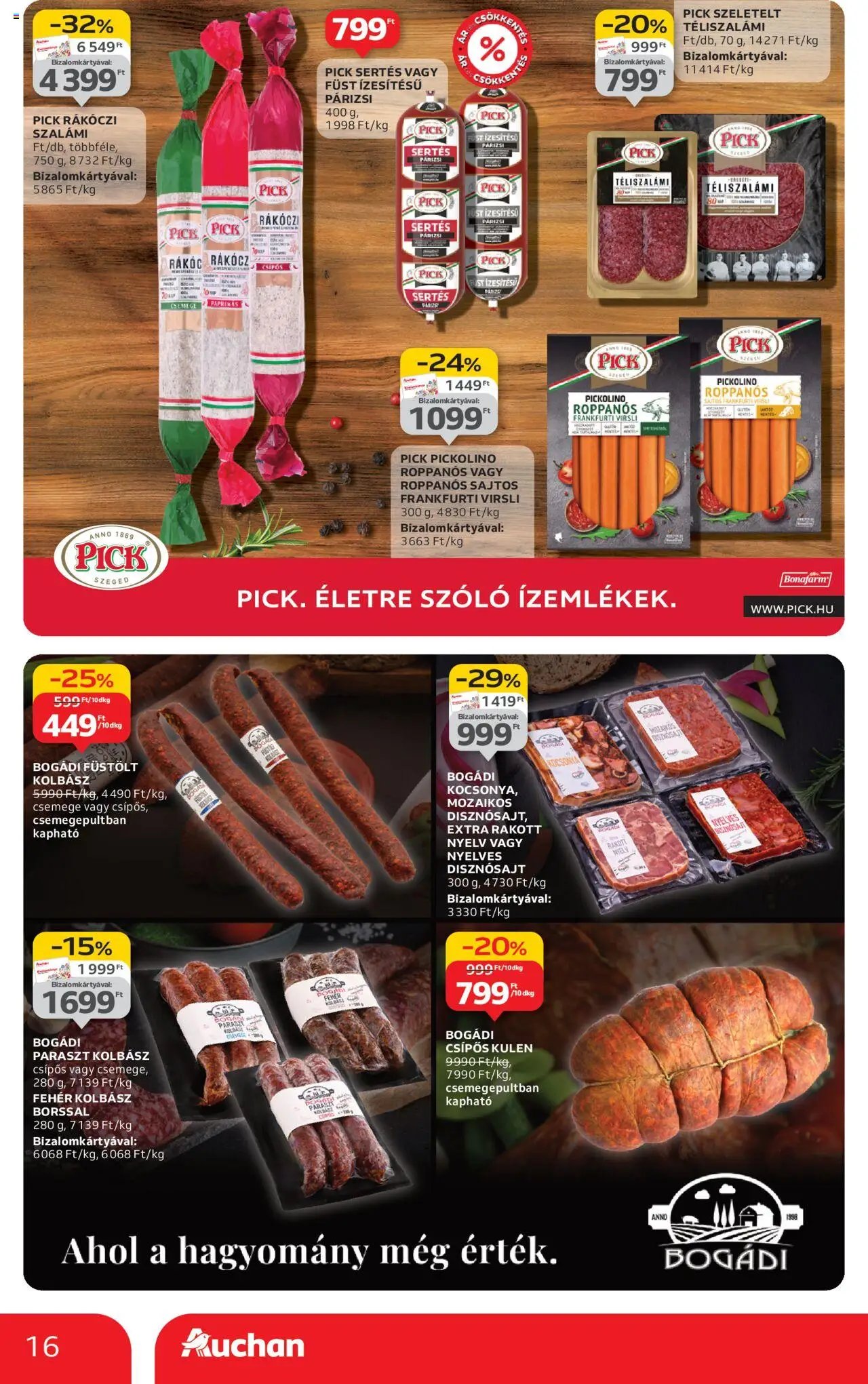 Auchan újság 2025.10.24. Akciós újság Auchan (2025-10-24 - 2025-10-29)