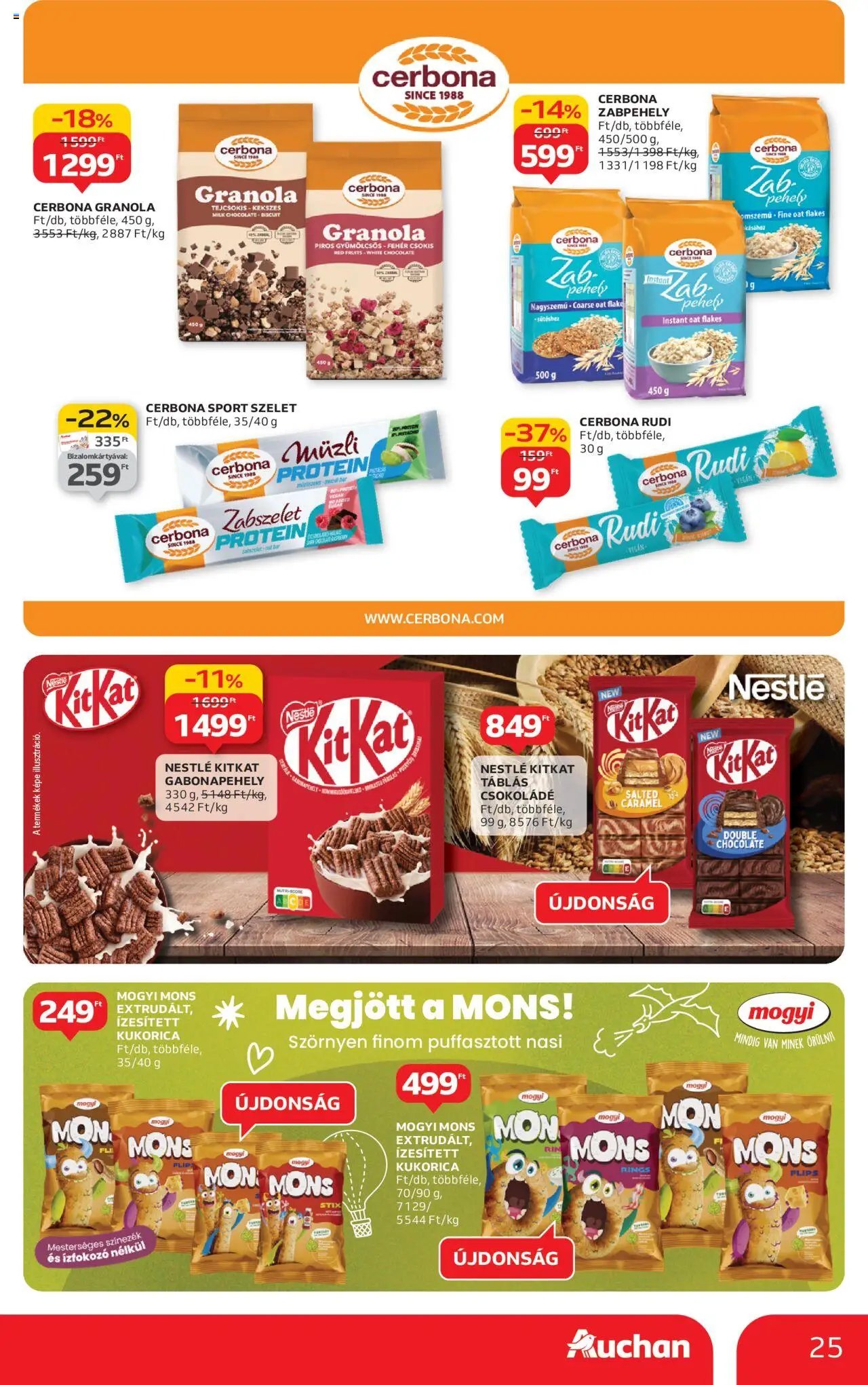 Auchan újság 2025.10.24. Akciós újság Auchan (2025-10-24 - 2025-10-29)
