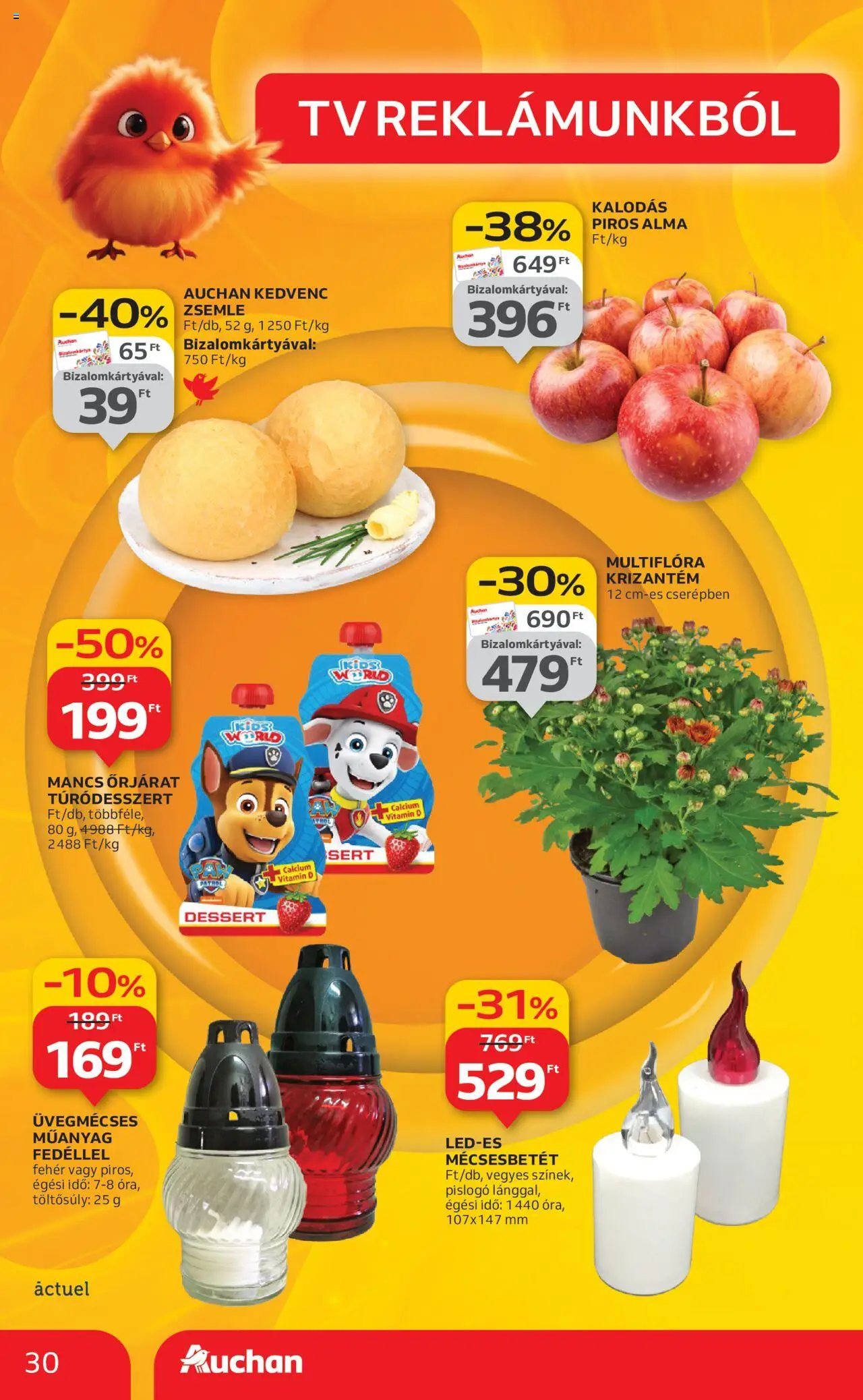 Auchan újság 2025.10.24. Akciós újság Auchan (2025-10-24 - 2025-10-29)