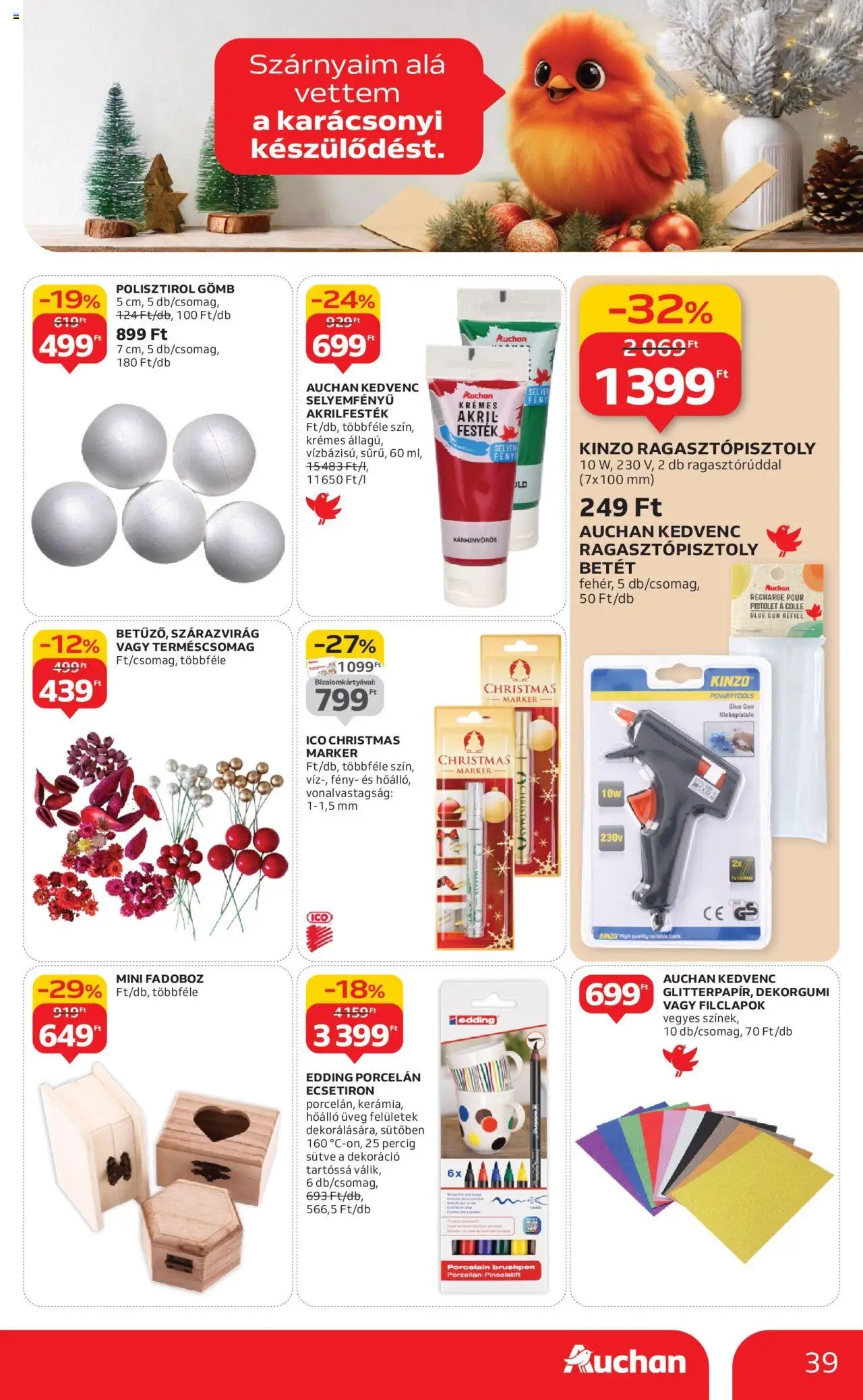 Auchan újság 2025.10.24. Akciós újság Auchan (2025-10-24 - 2025-10-29)