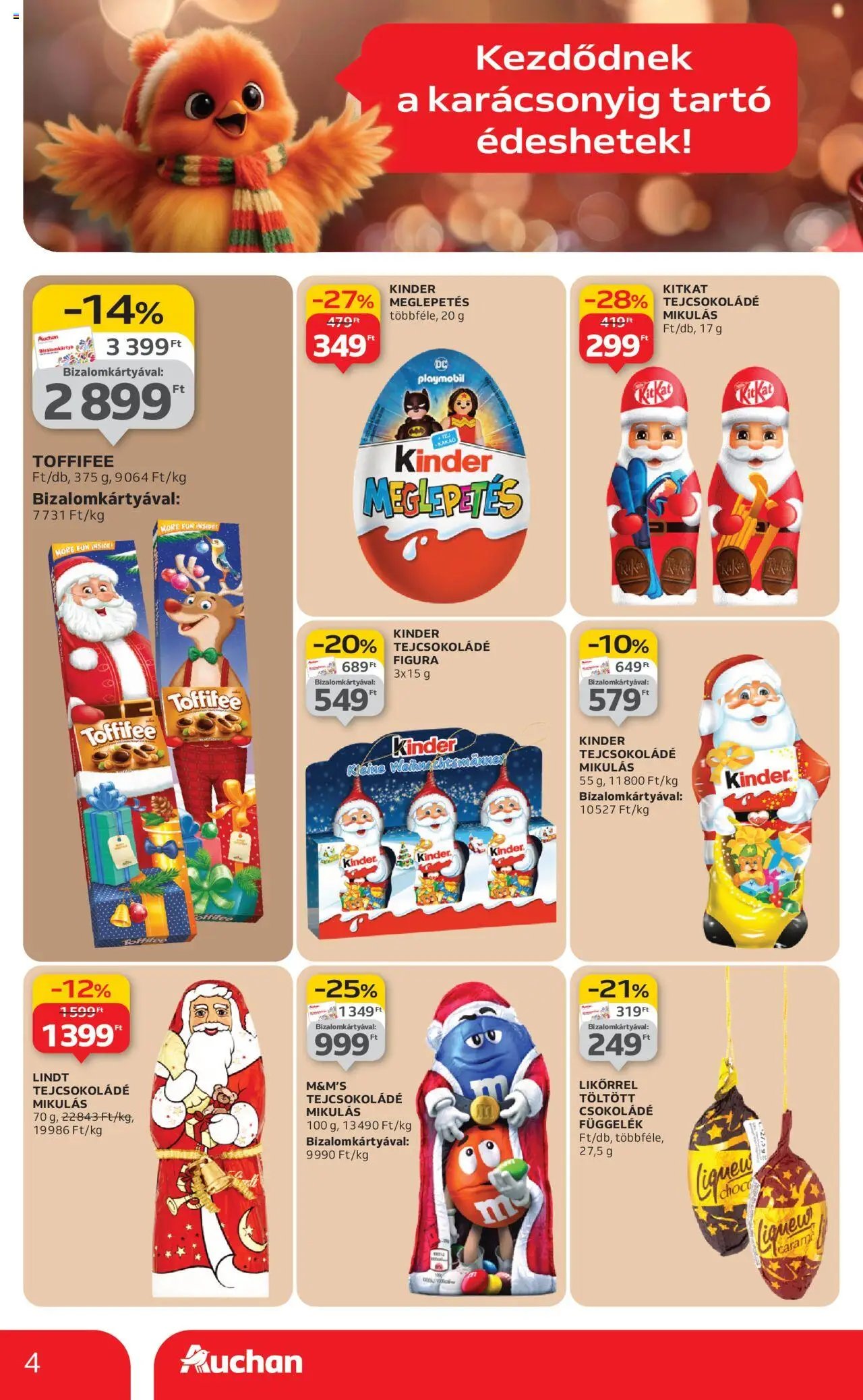 Auchan újság 2025.10.24. Akciós újság Auchan (2025-10-24 - 2025-10-29)