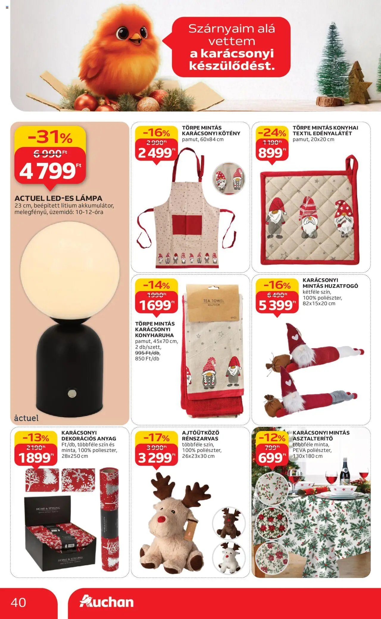 Auchan újság 2025.10.24. Akciós újság Auchan (2025-10-24 - 2025-10-29)