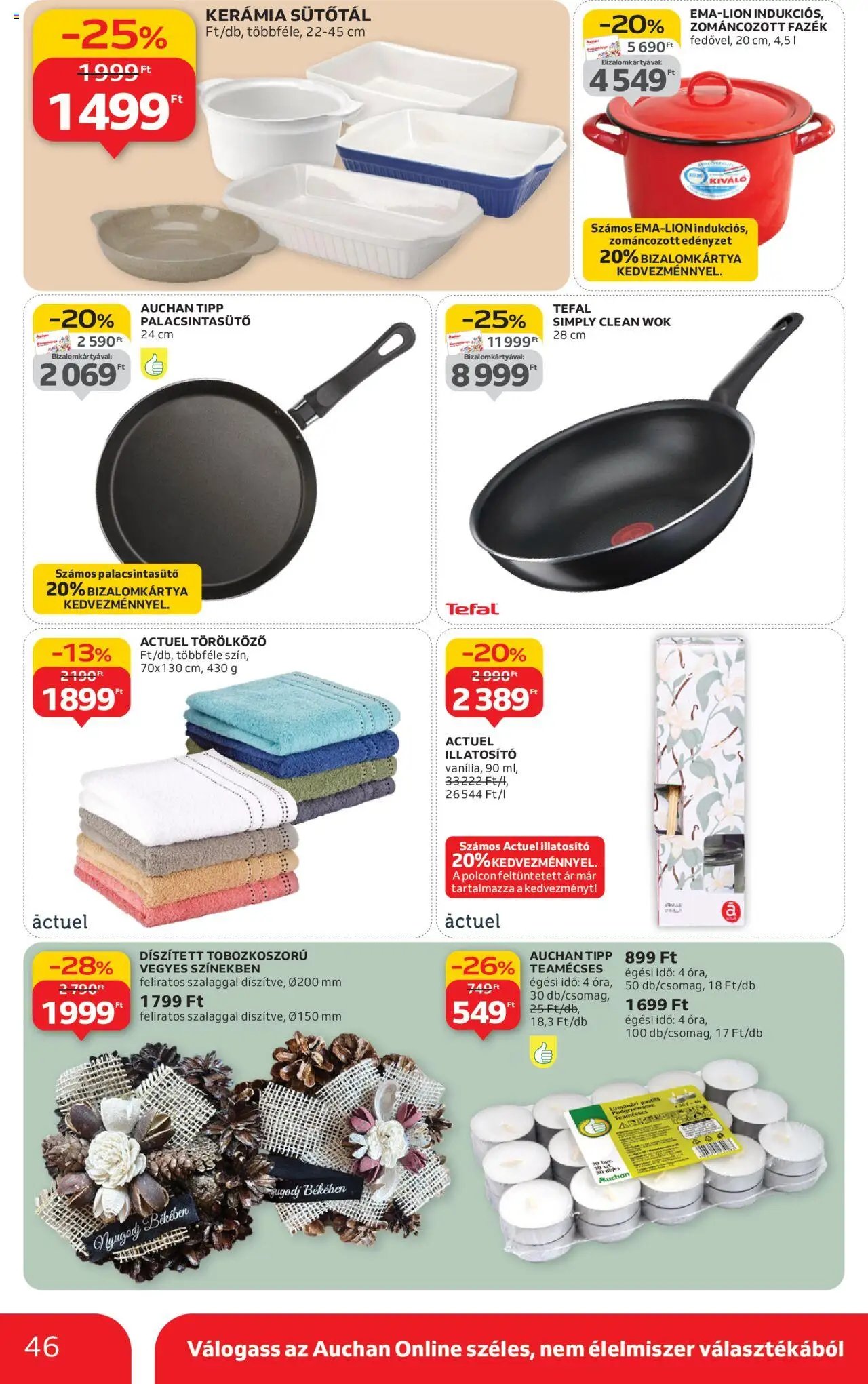 Auchan újság 2025.10.24. Akciós újság Auchan (2025-10-24 - 2025-10-29)