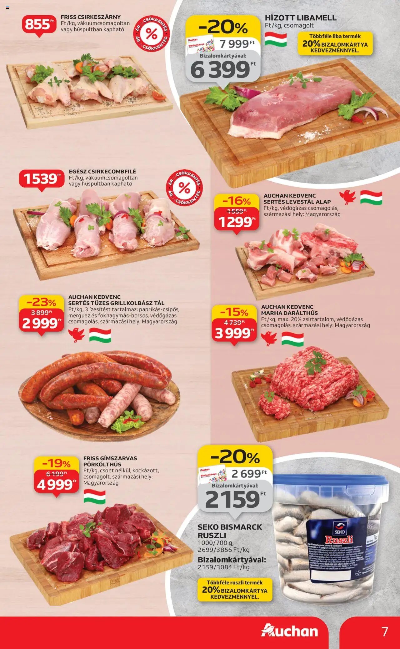 Auchan újság 2025.10.24. Akciós újság Auchan (2025-10-24 - 2025-10-29)