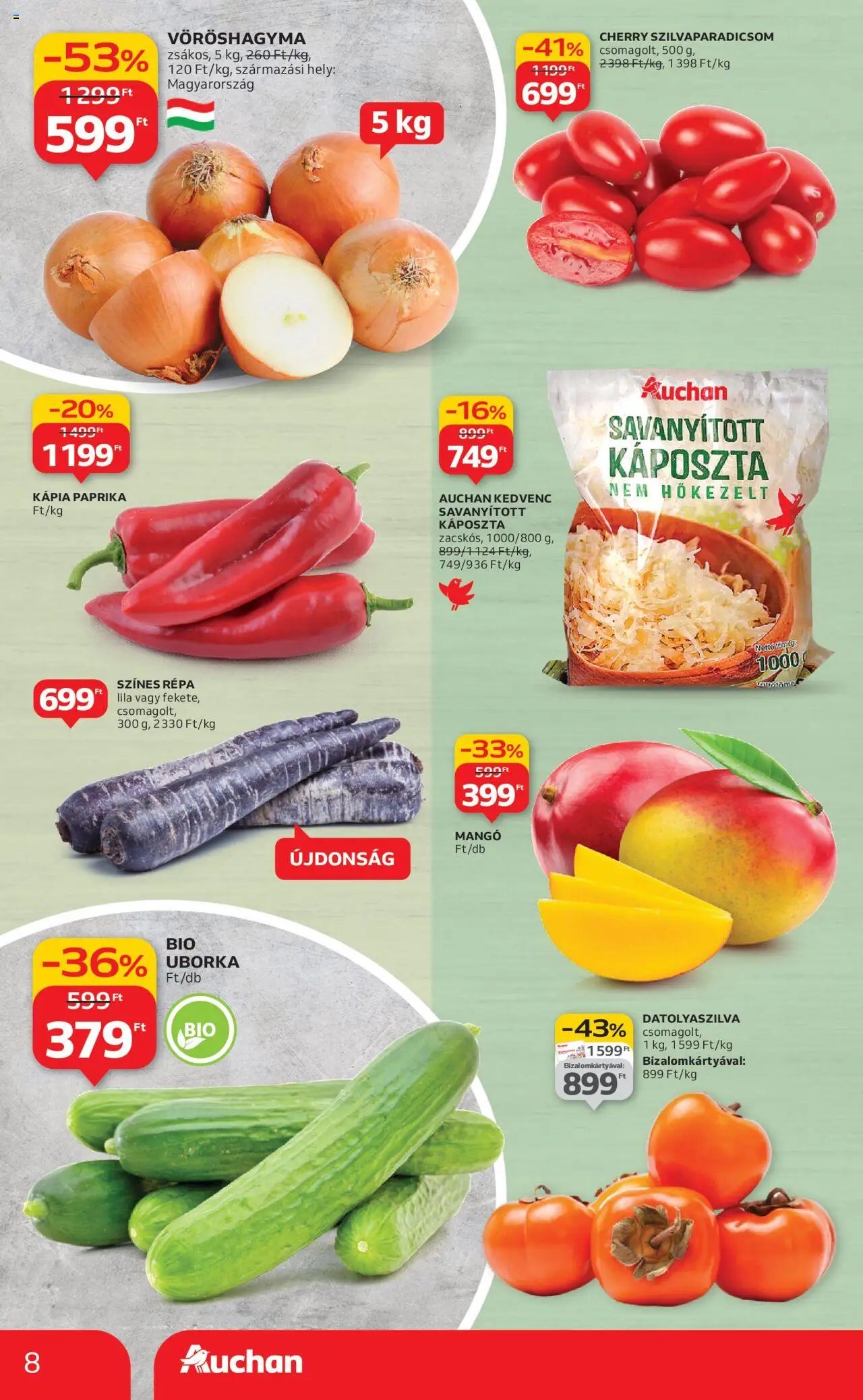 Auchan újság 2025.10.24. Akciós újság Auchan (2025-10-24 - 2025-10-29)