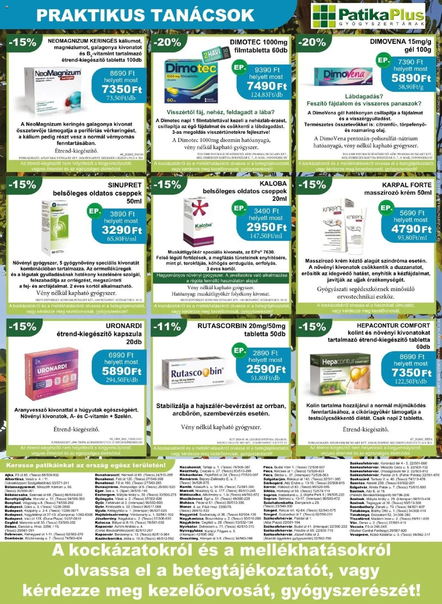 PatikaPlus újság 2026.01.01. PatikaPlus akciós újság (2026-01-01 - 2026-12-31)
