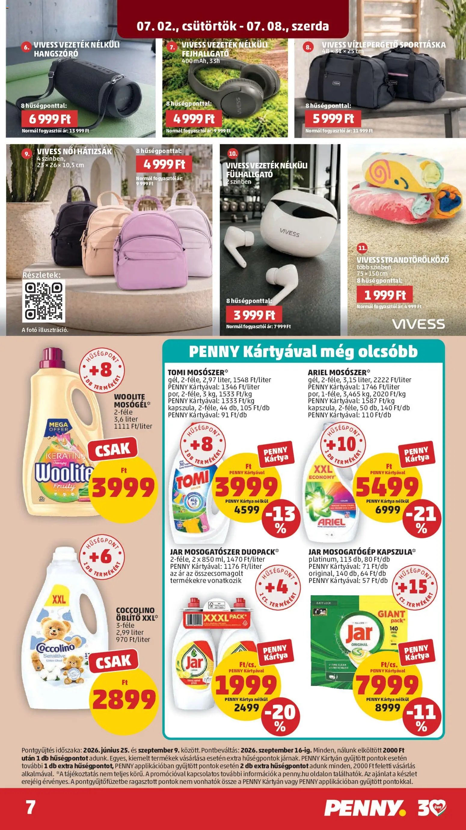 PENNY újság 2026.07.02. PENNY akciós újság