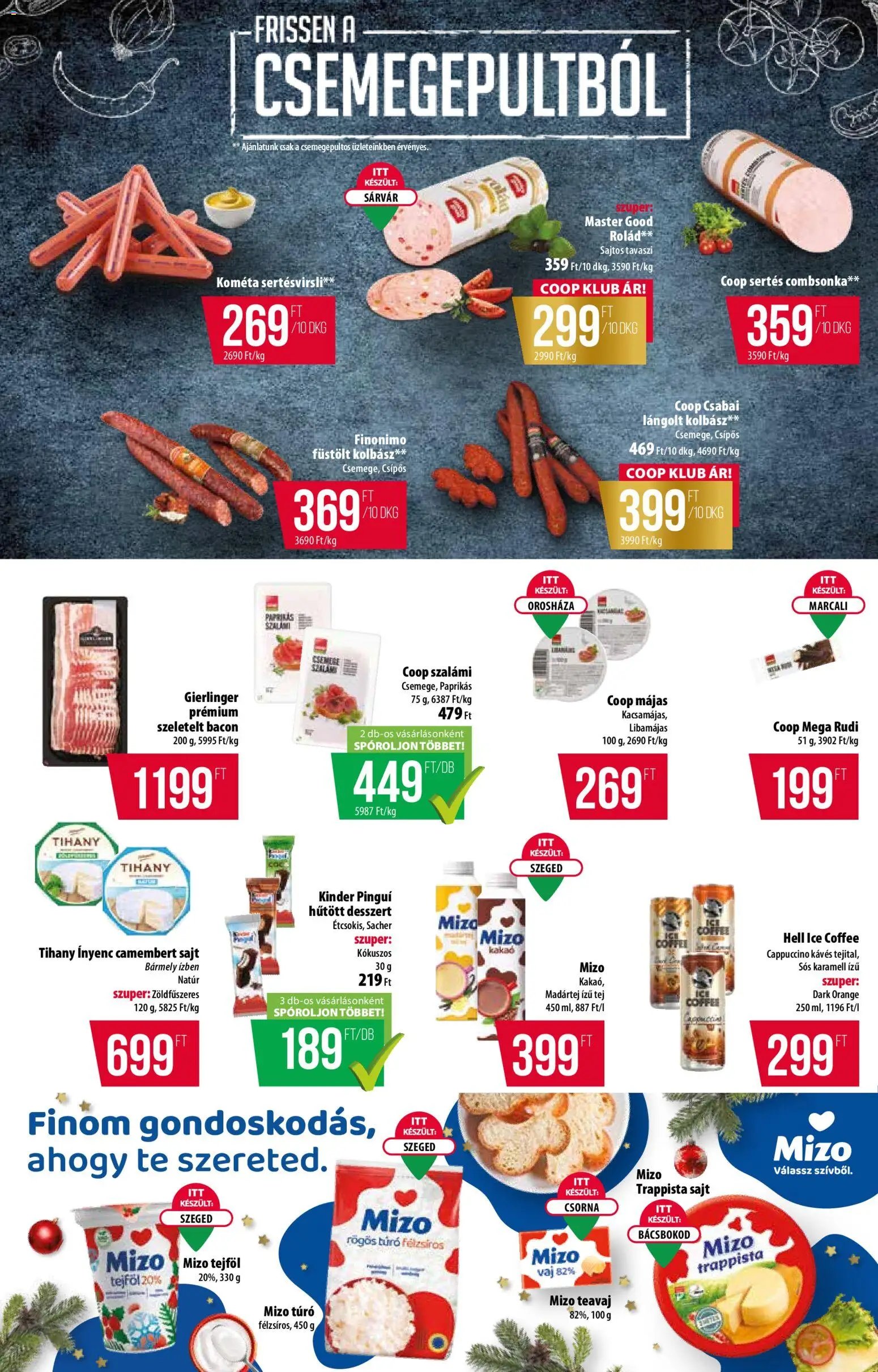 COOP újság 2025.12.04. Alföld Pro-Coop Zrt. - Abc szuper (2025-12-04 - 2025-12-10)
