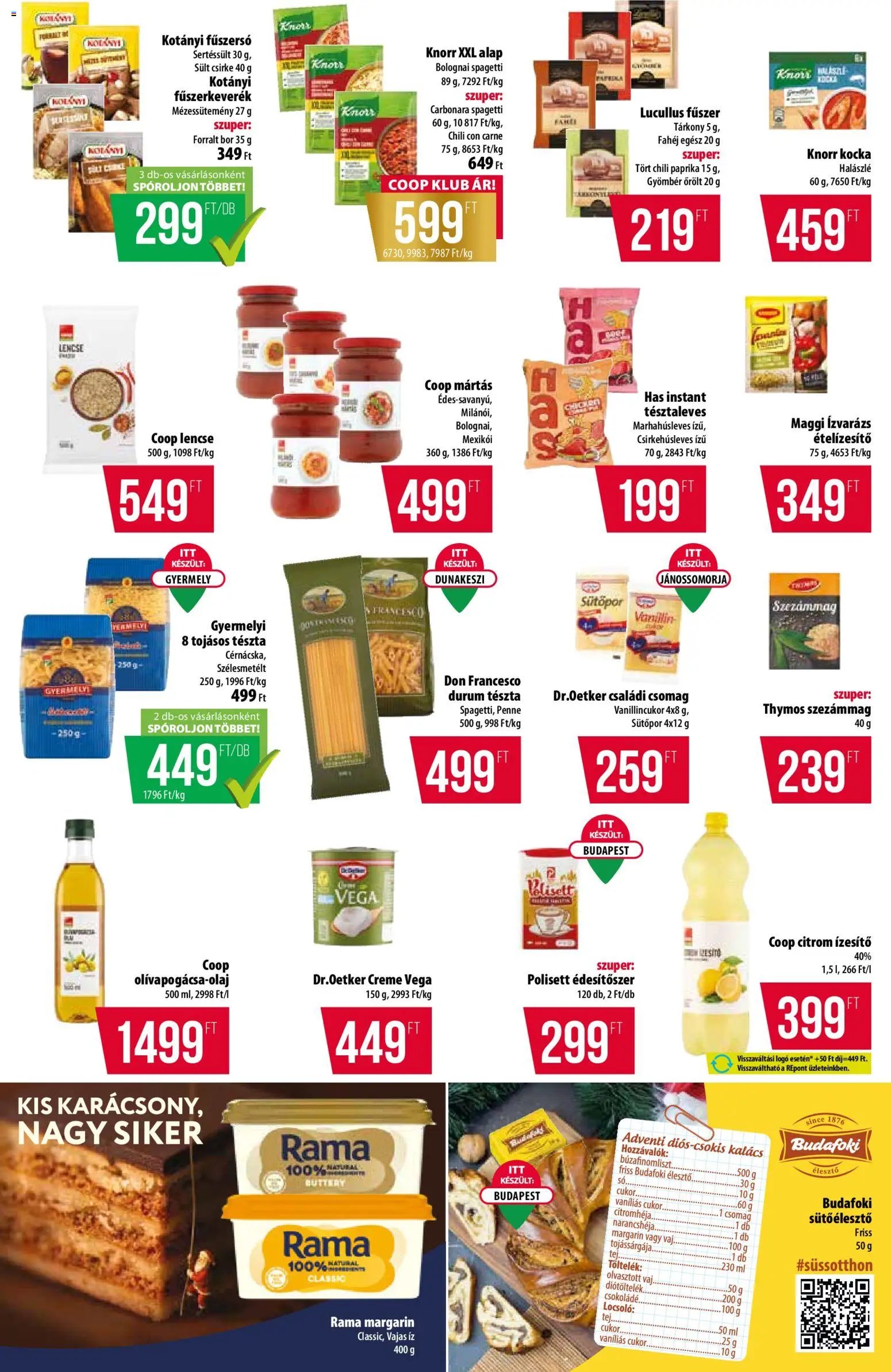 COOP újság 2025.12.04. Alföld Pro-Coop Zrt. - Abc szuper (2025-12-04 - 2025-12-10)