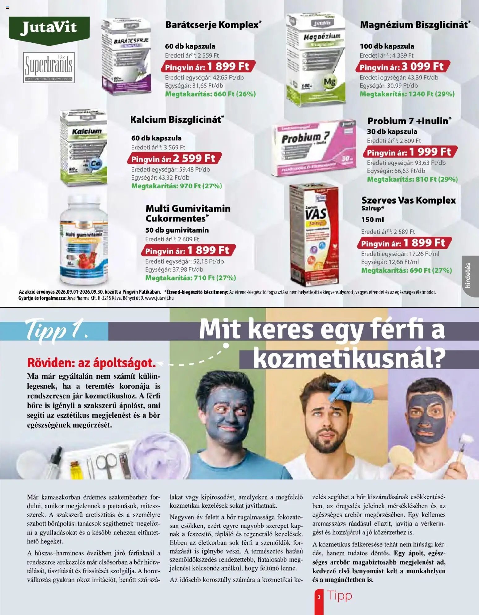 Pingvin Patika újság 2026.09.01. Pingvin Patika Magazin