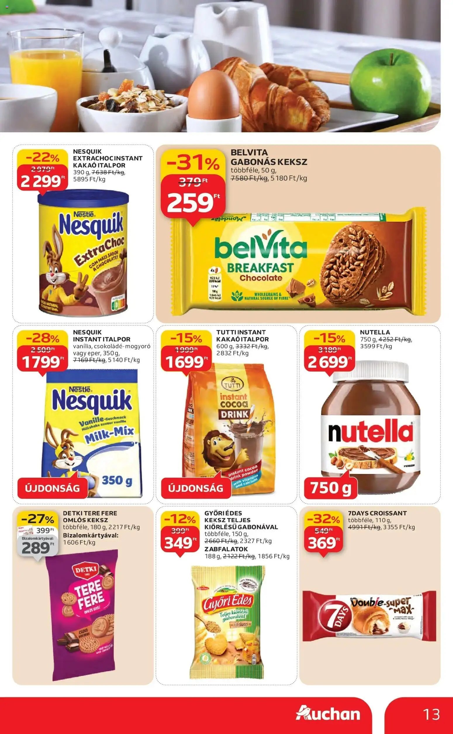 Auchan újság 2026.01.22. Kecskemét Akciós újság Auchan (2026-01-22 - 2026-01-28)