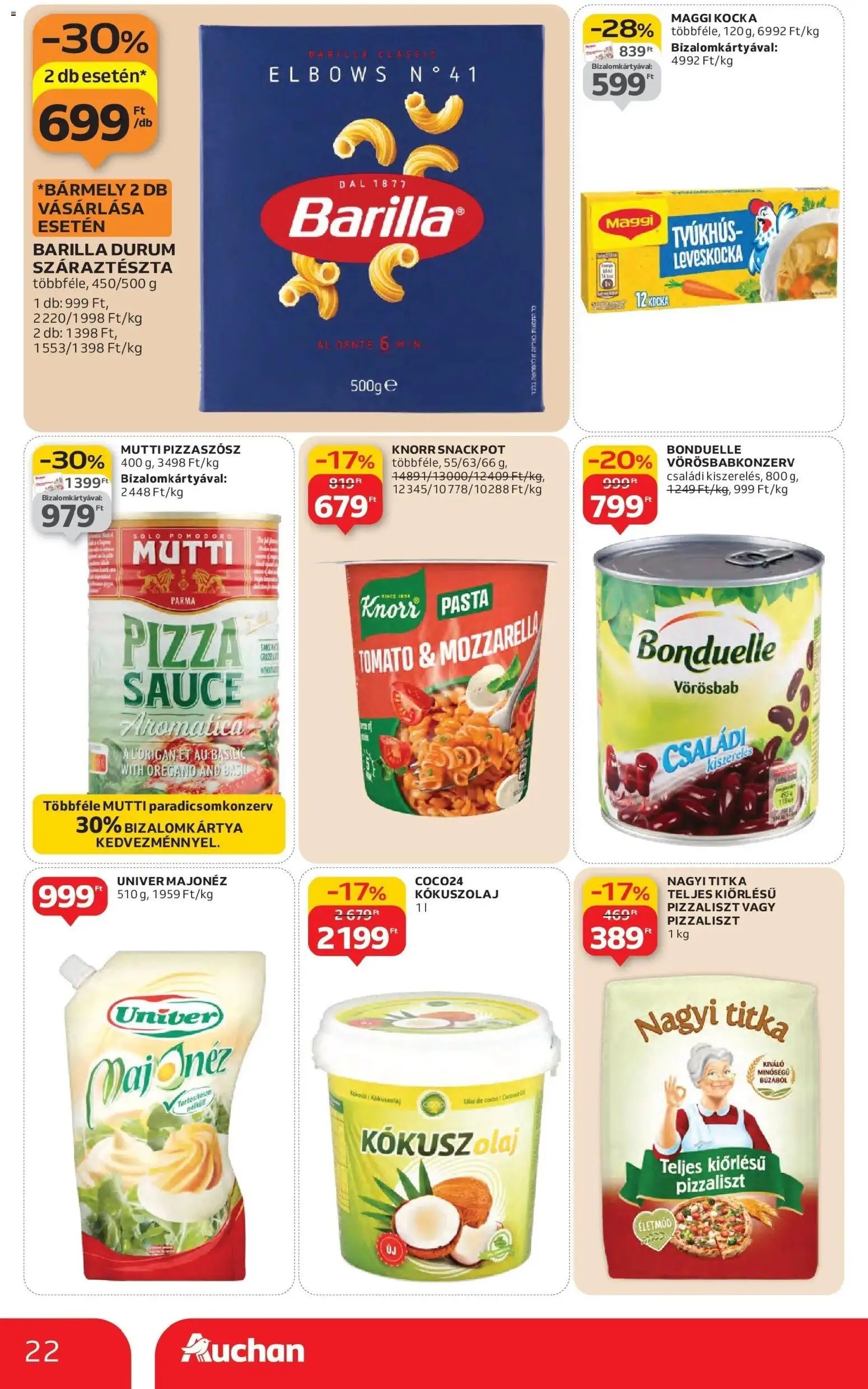 Auchan újság 2026.01.22. Kecskemét Akciós újság Auchan (2026-01-22 - 2026-01-28)