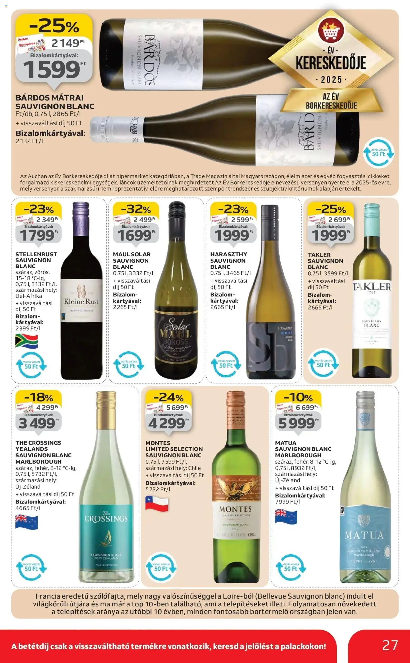 Auchan újság 2026.01.22. Kecskemét Akciós újság Auchan (2026-01-22 - 2026-01-28)