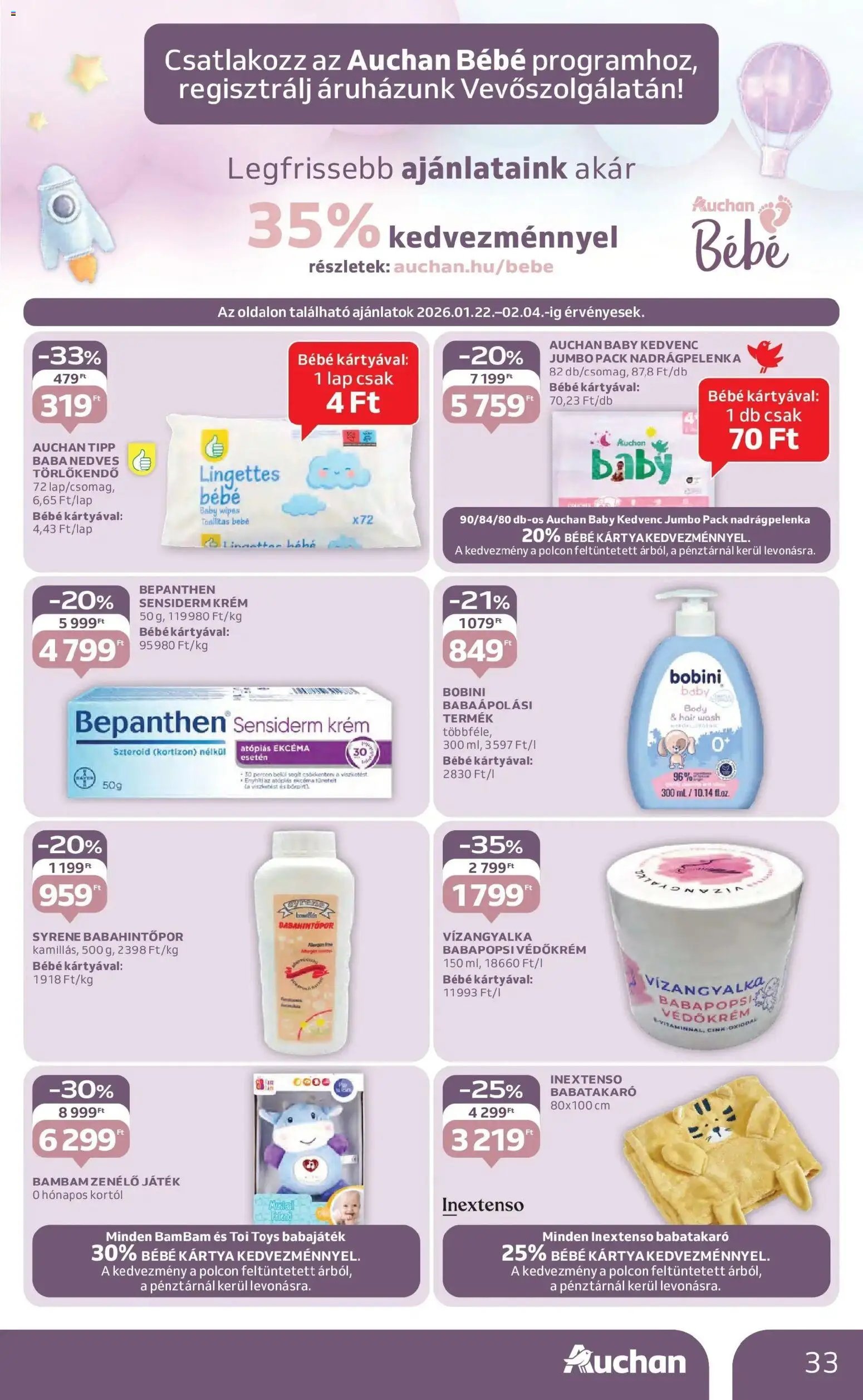Auchan újság 2026.01.22. Kecskemét Akciós újság Auchan (2026-01-22 - 2026-01-28)