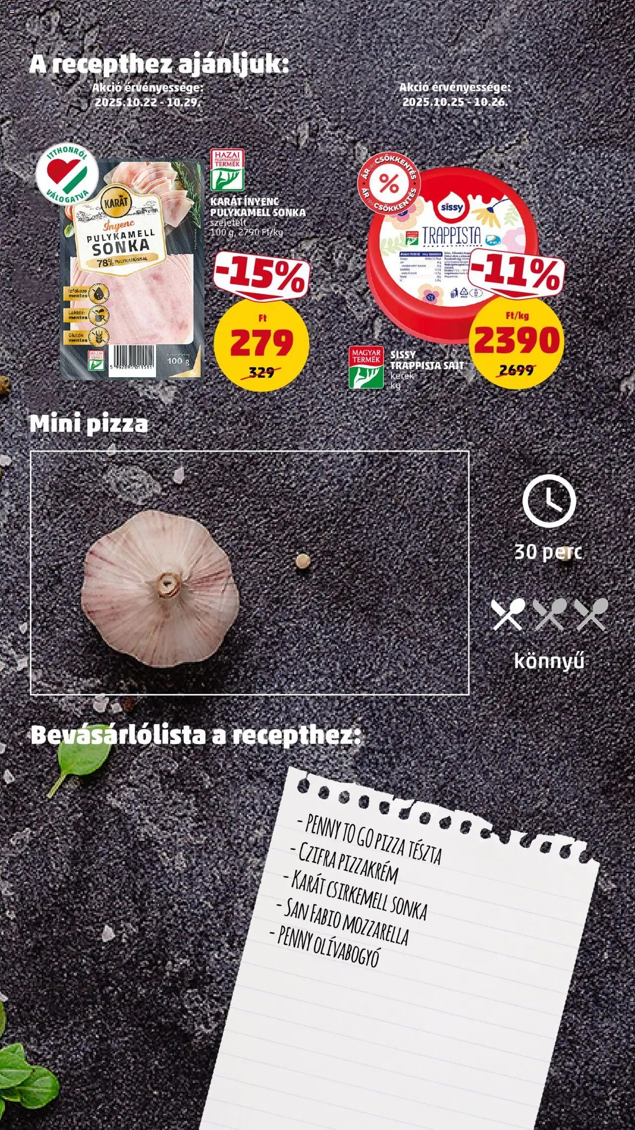 PENNY újság 2025.10.22. Akciós újság PENNY (2025-10-22 - 2025-10-29)