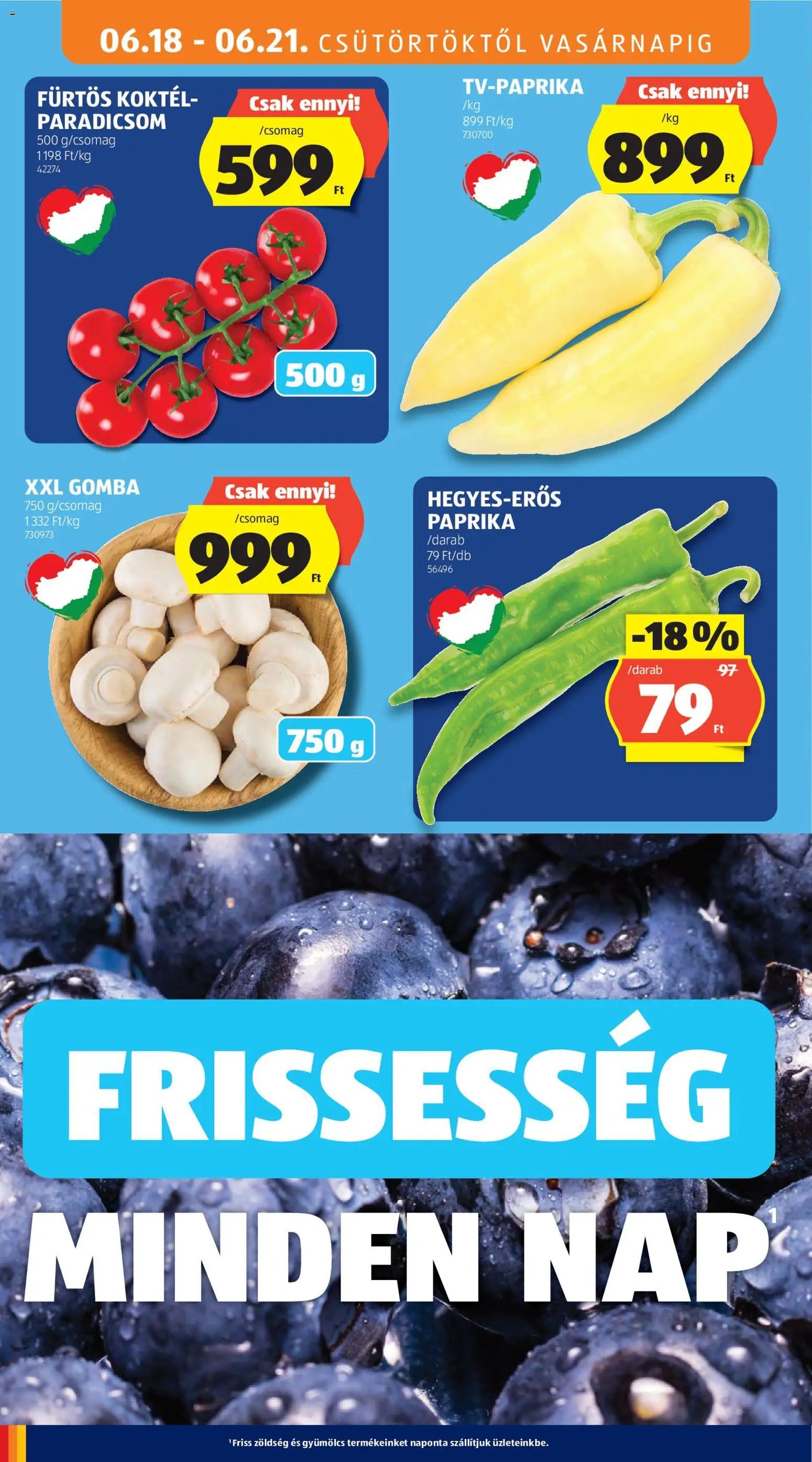 Aldi újság 2026.06.18. Aldi akciós újság