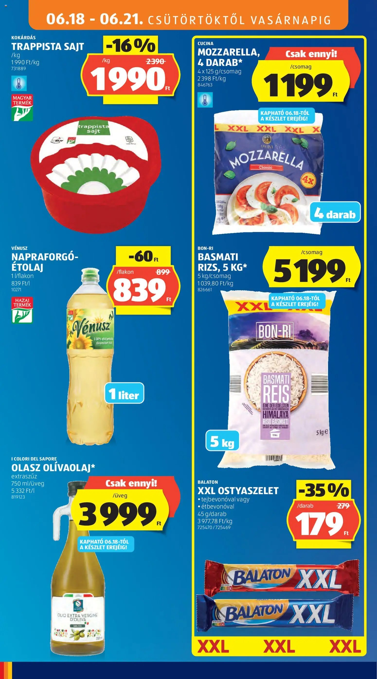Aldi újság 2026.06.18. Aldi akciós újság