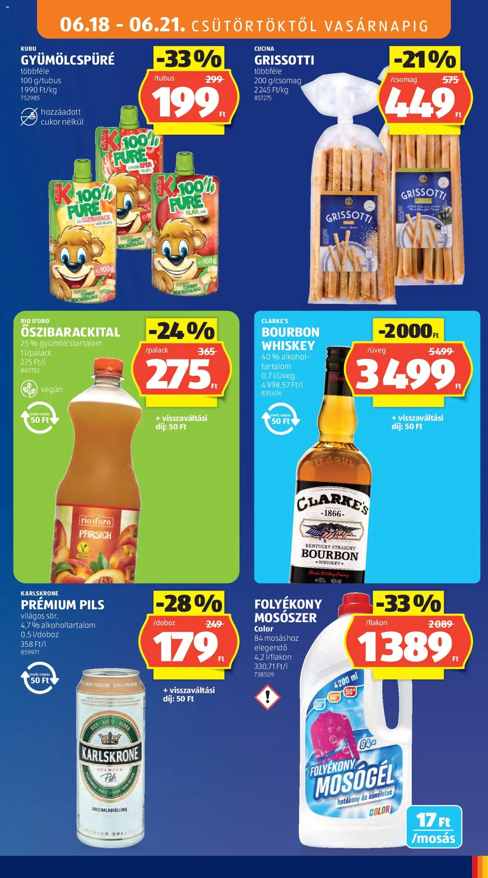 Aldi újság 2026.06.18. Aldi akciós újság