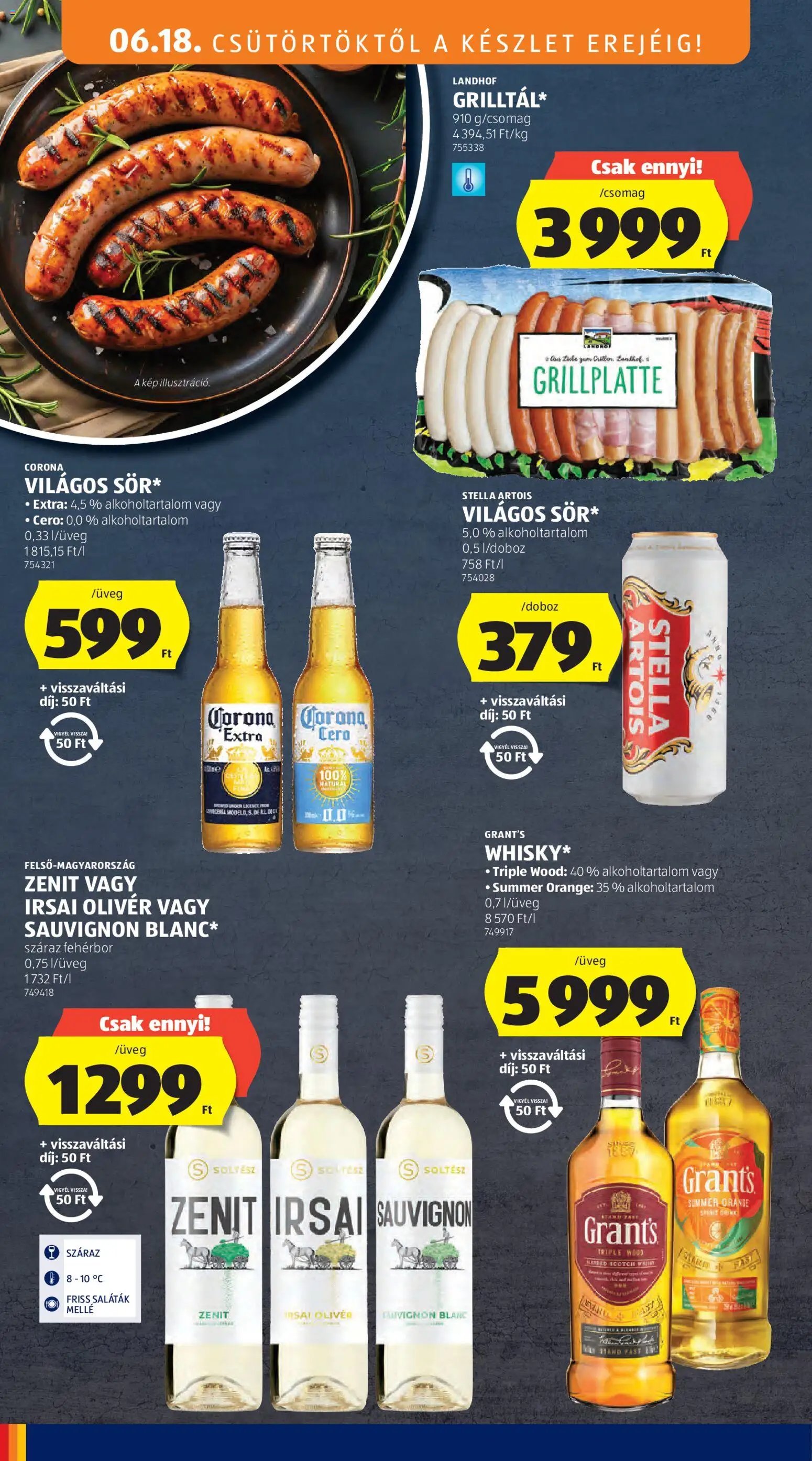 Aldi újság 2026.06.18. Aldi akciós újság
