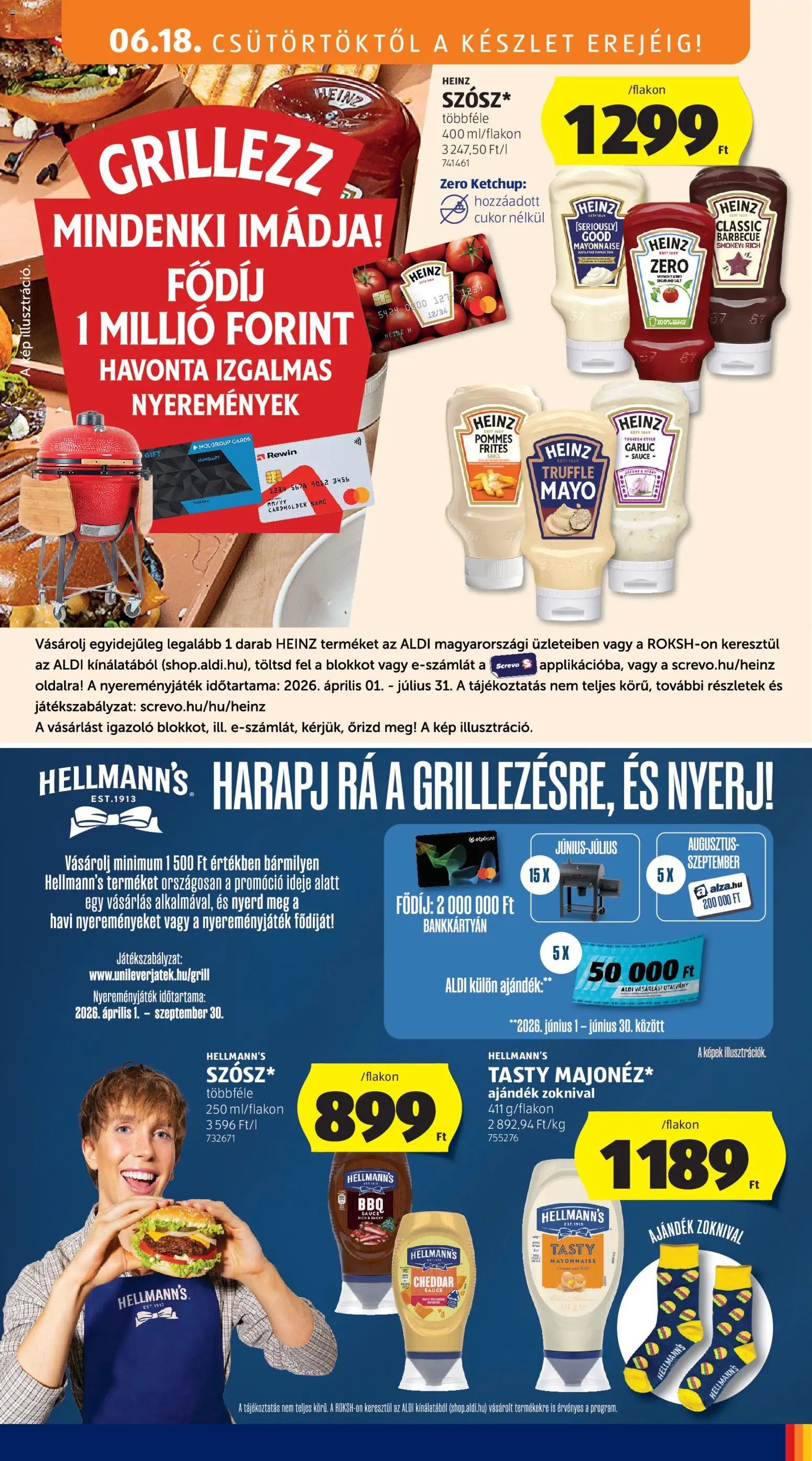 Aldi újság 2026.06.18. Aldi akciós újság