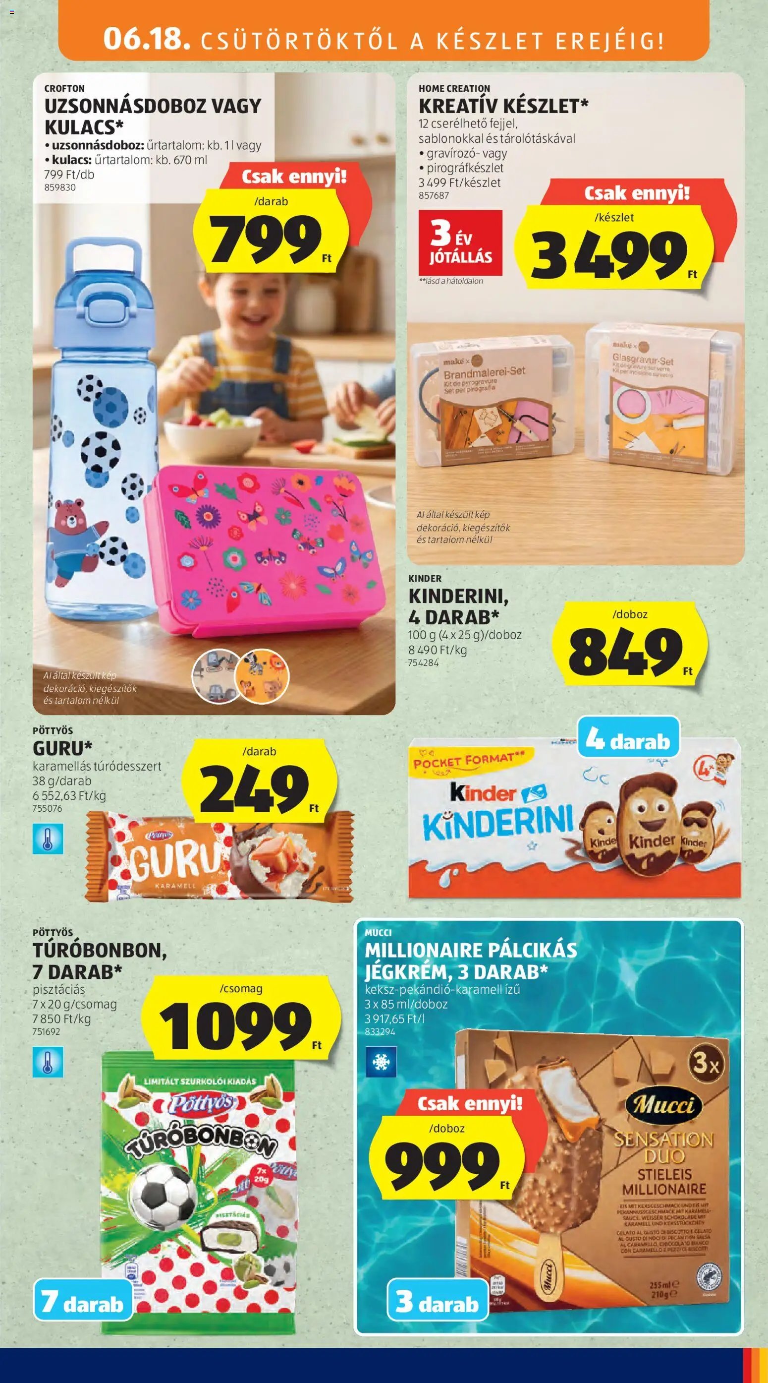 Aldi újság 2026.06.18. Aldi akciós újság