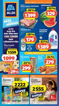 Aldi újság 2026.06.18. Aldi akciós újság