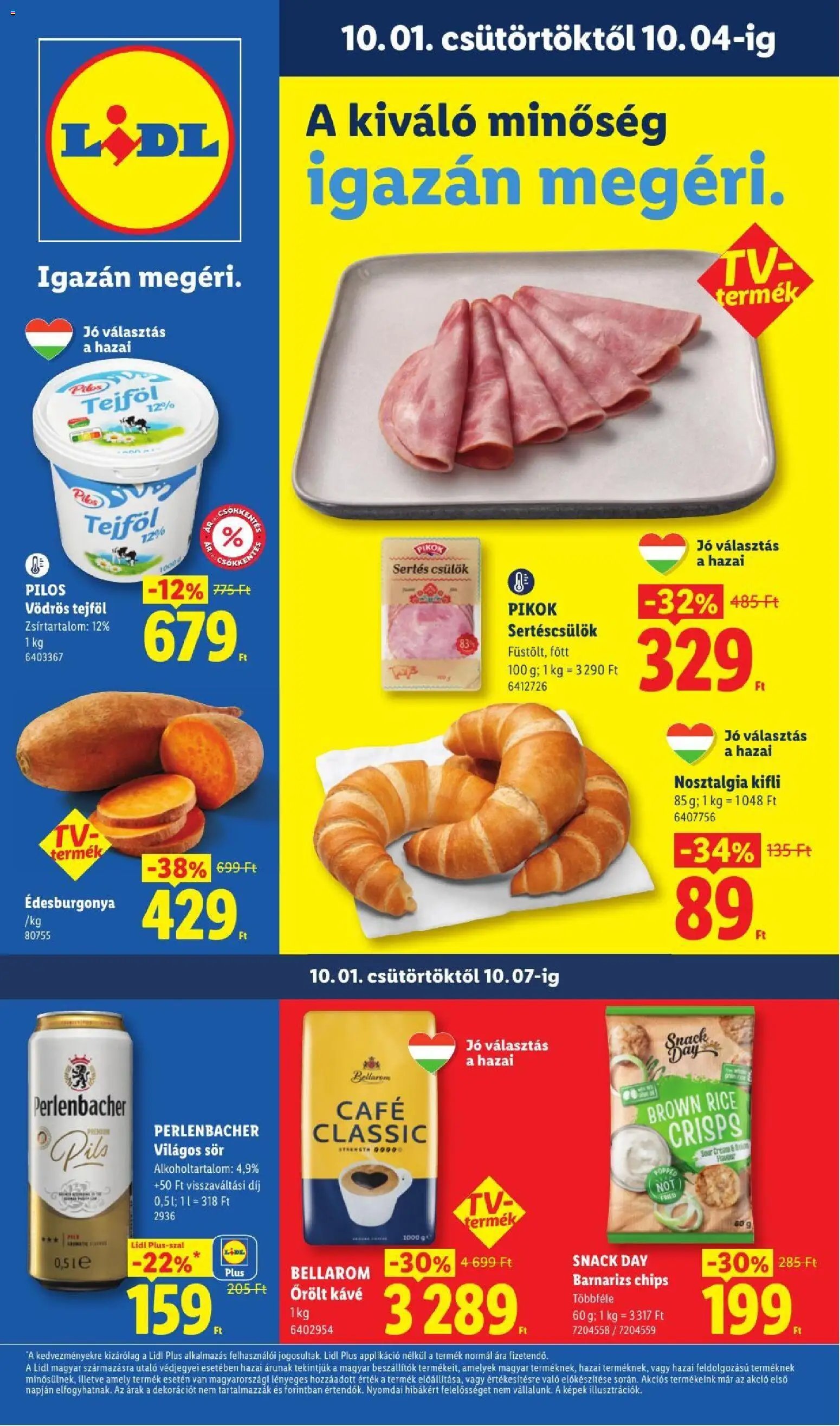 Lidl újság 2026.10.01. Lidl akciós újság