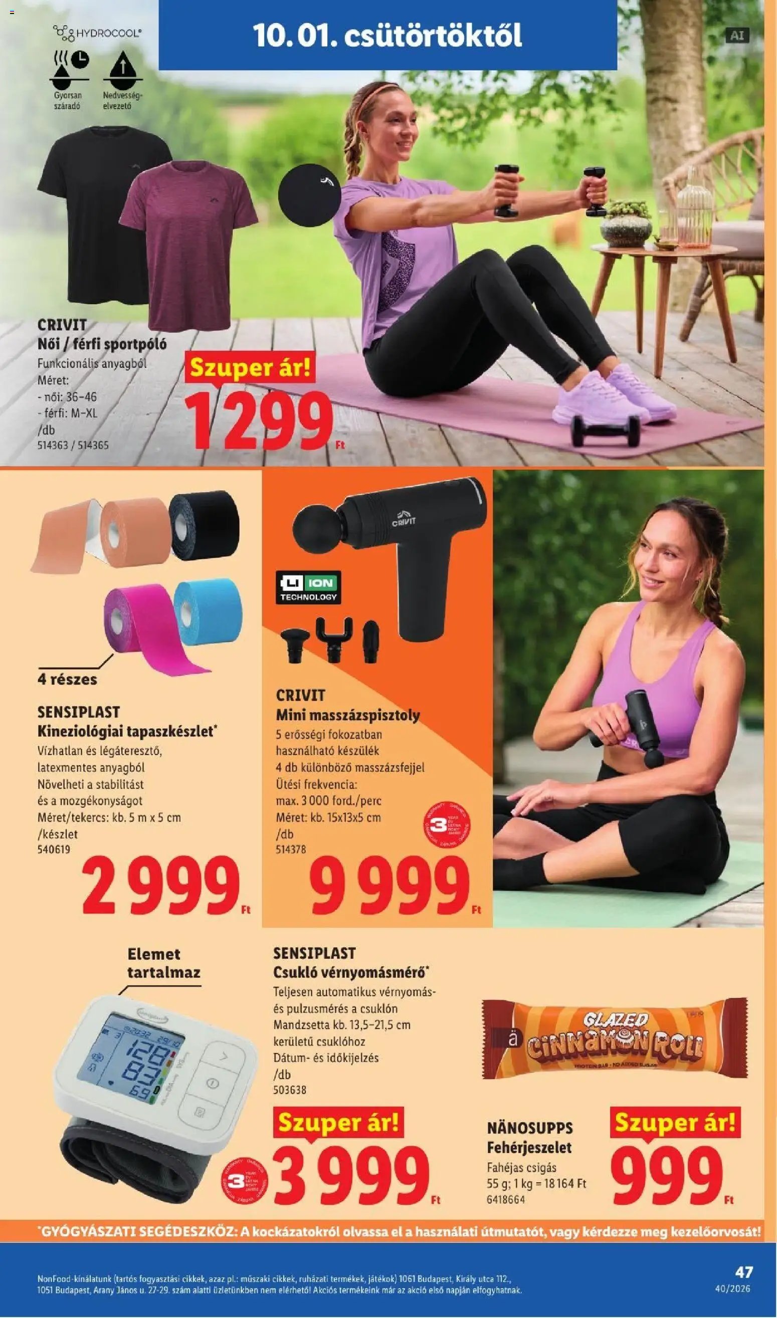 Lidl újság 2026.10.01. Lidl akciós újság