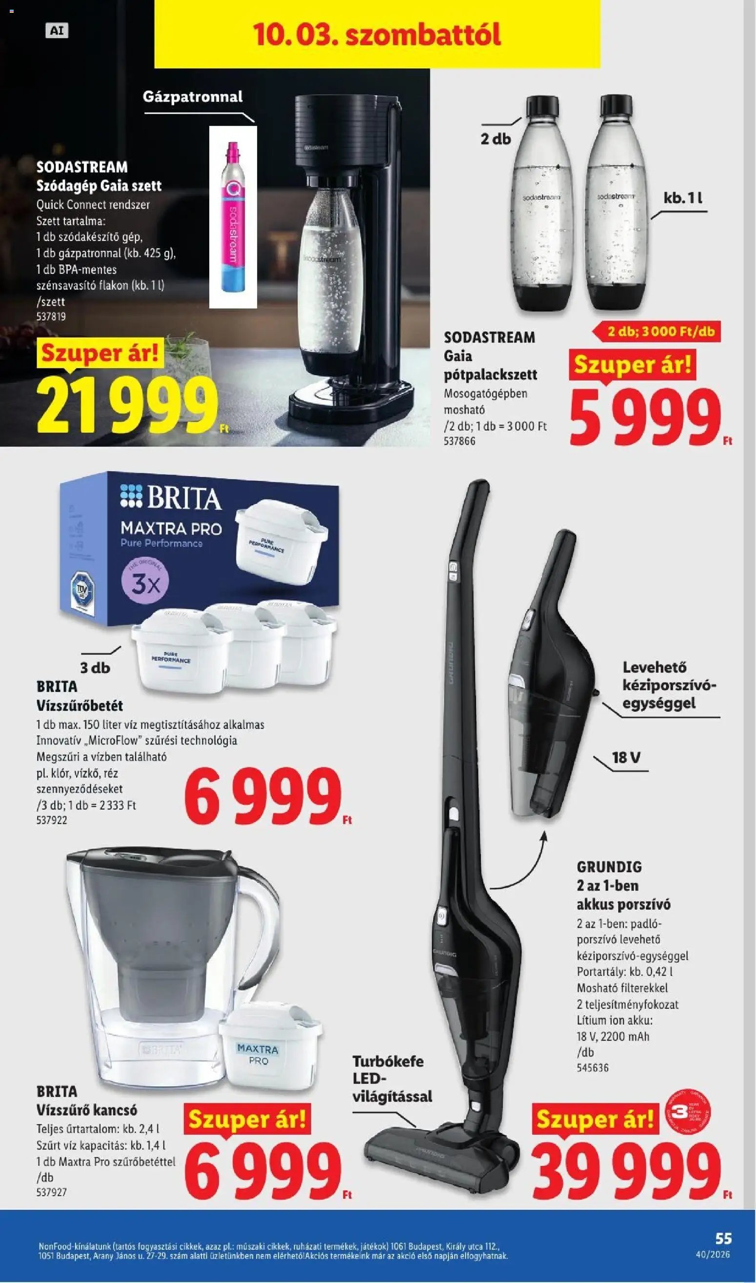 Lidl újság 2026.10.01. Lidl akciós újság