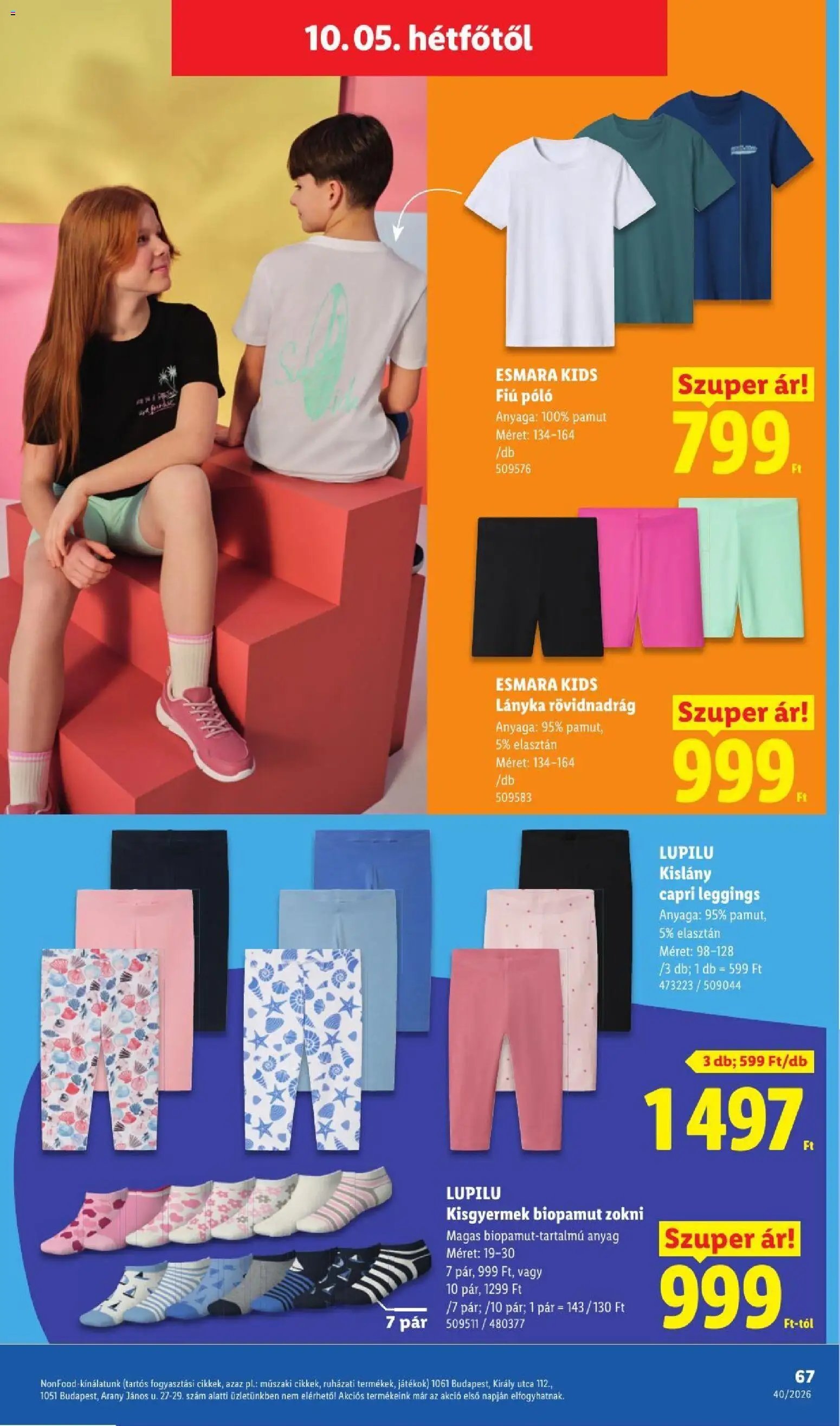 Lidl újság 2026.10.01. Lidl akciós újság