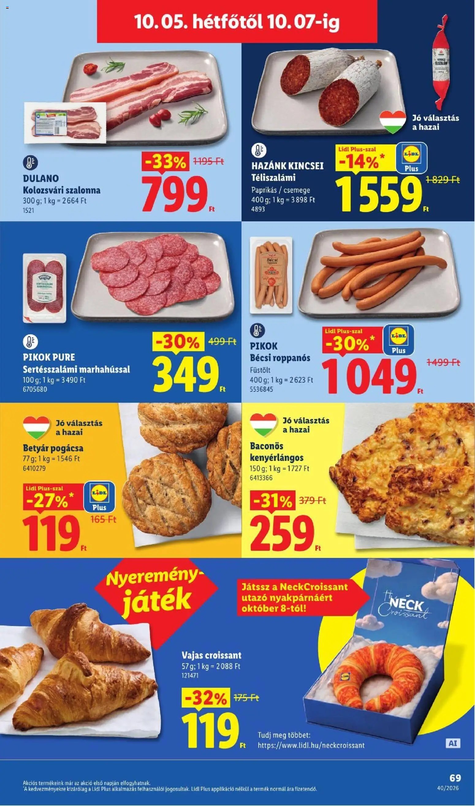 Lidl újság 2026.10.01. Lidl akciós újság