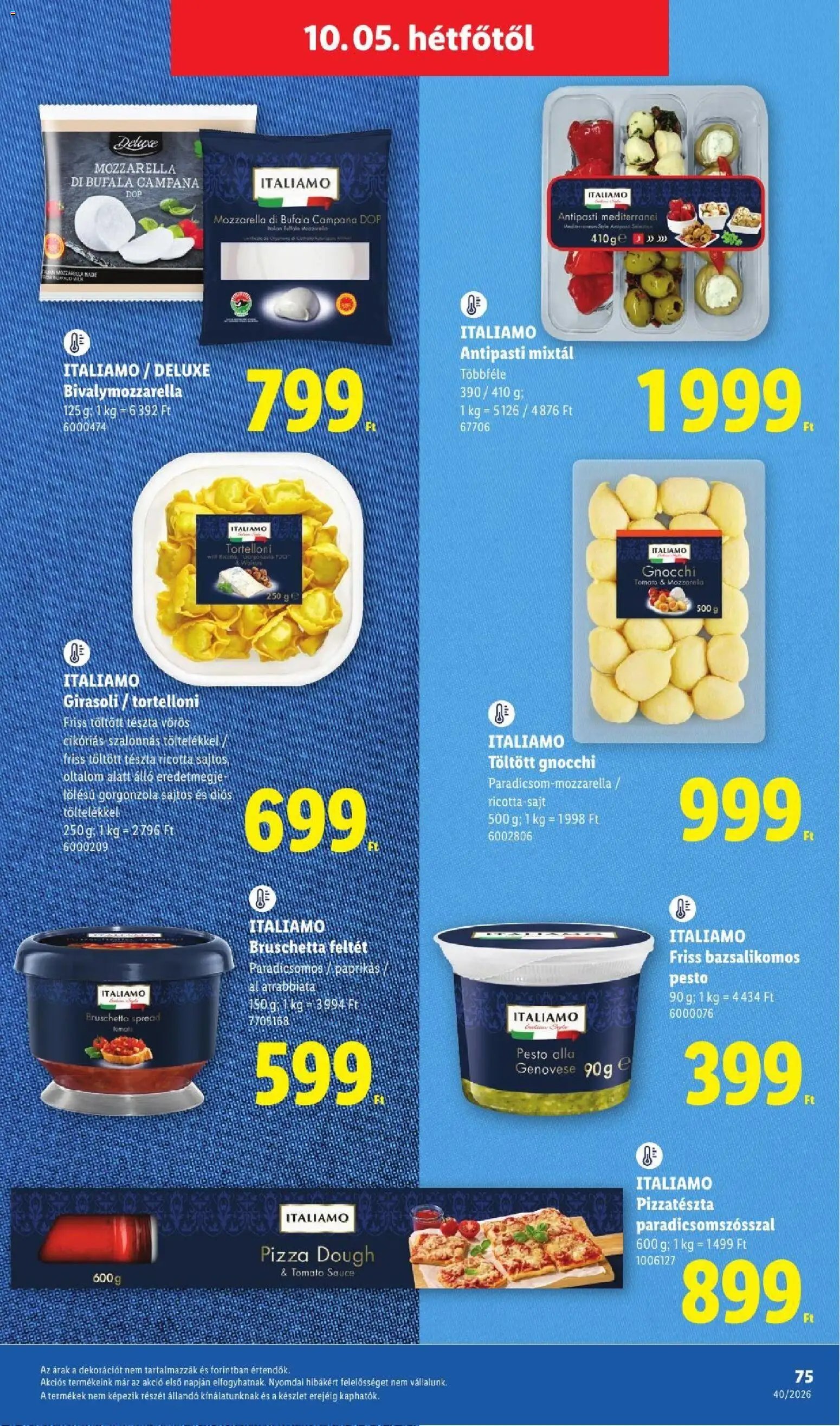 Lidl újság 2026.10.01. Lidl akciós újság