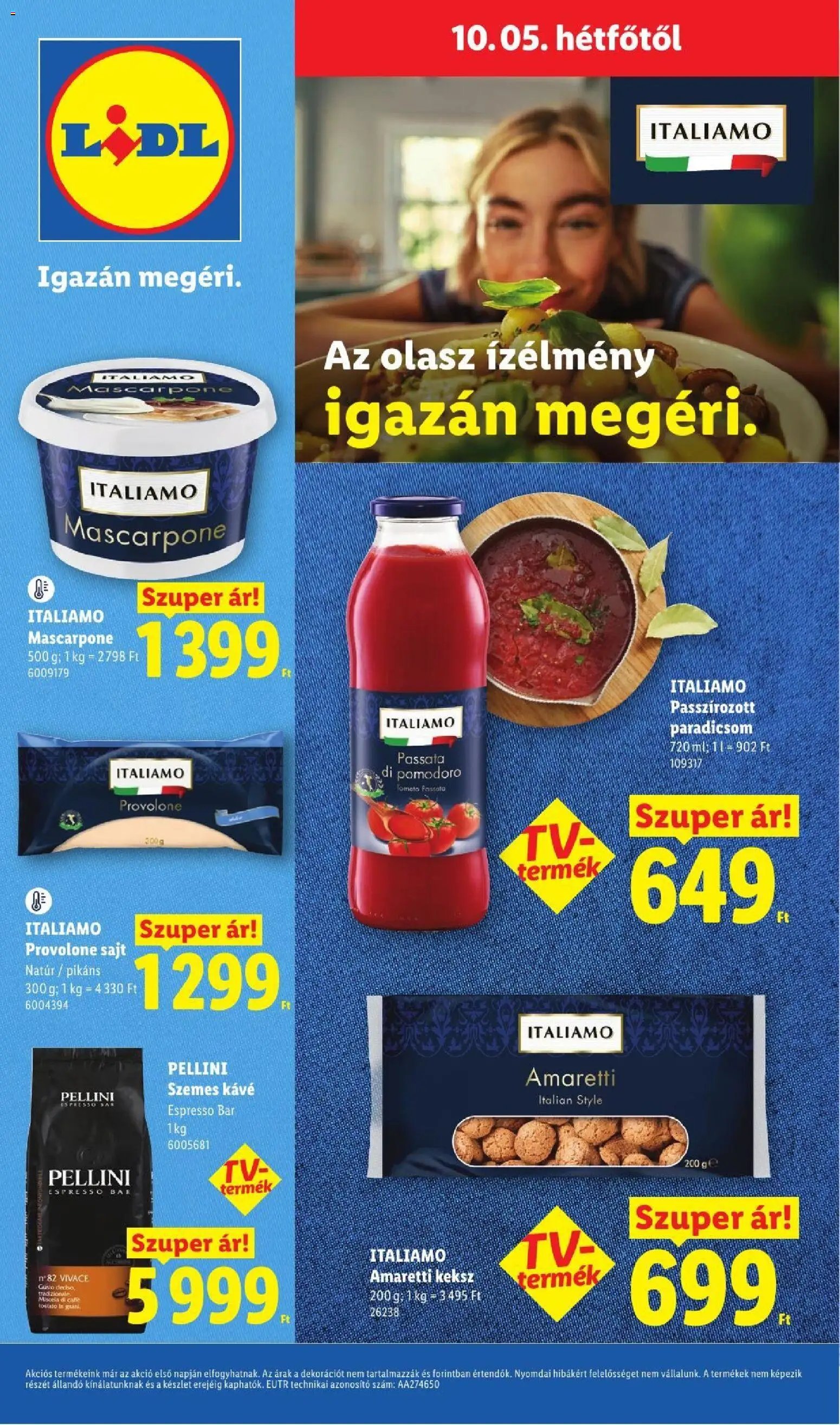Lidl újság 2026.10.01. Lidl akciós újság