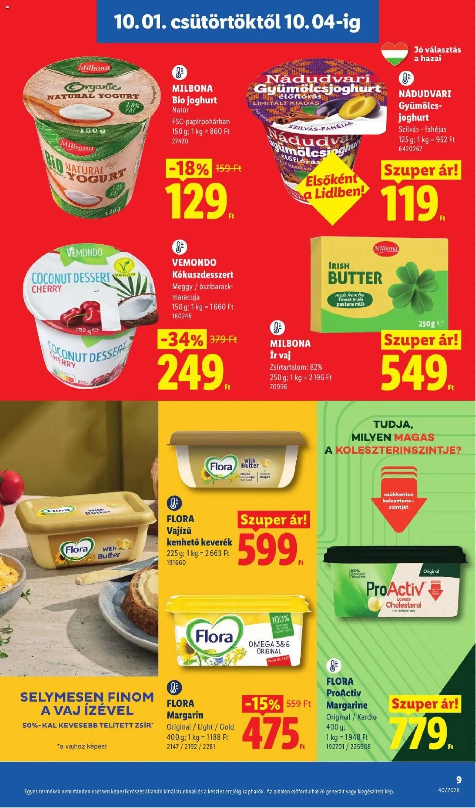 Lidl újság 2026.10.01. Lidl akciós újság
