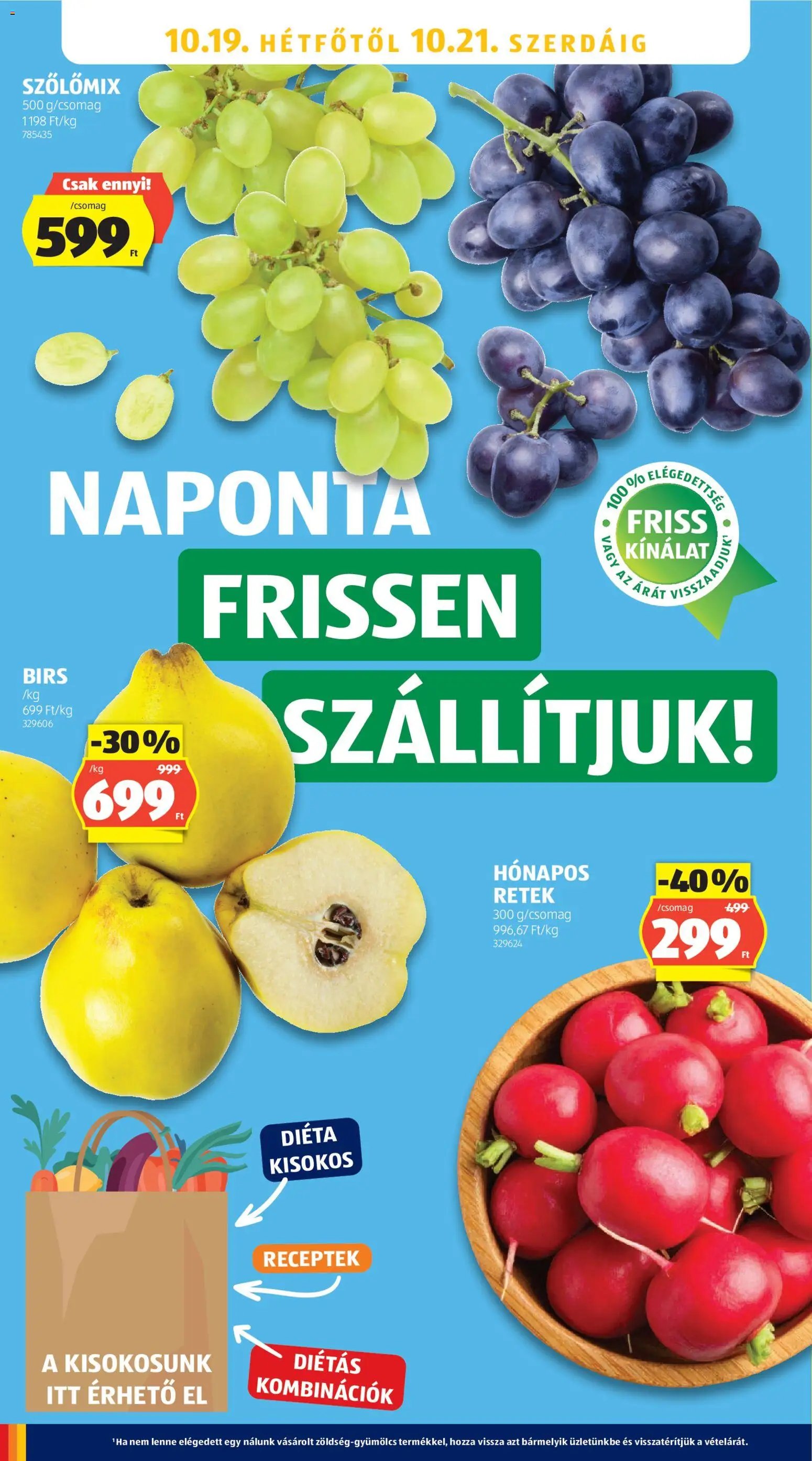 Aldi akciós ujság 2026.10.15. 🎃 HALLOWEEN 🧡