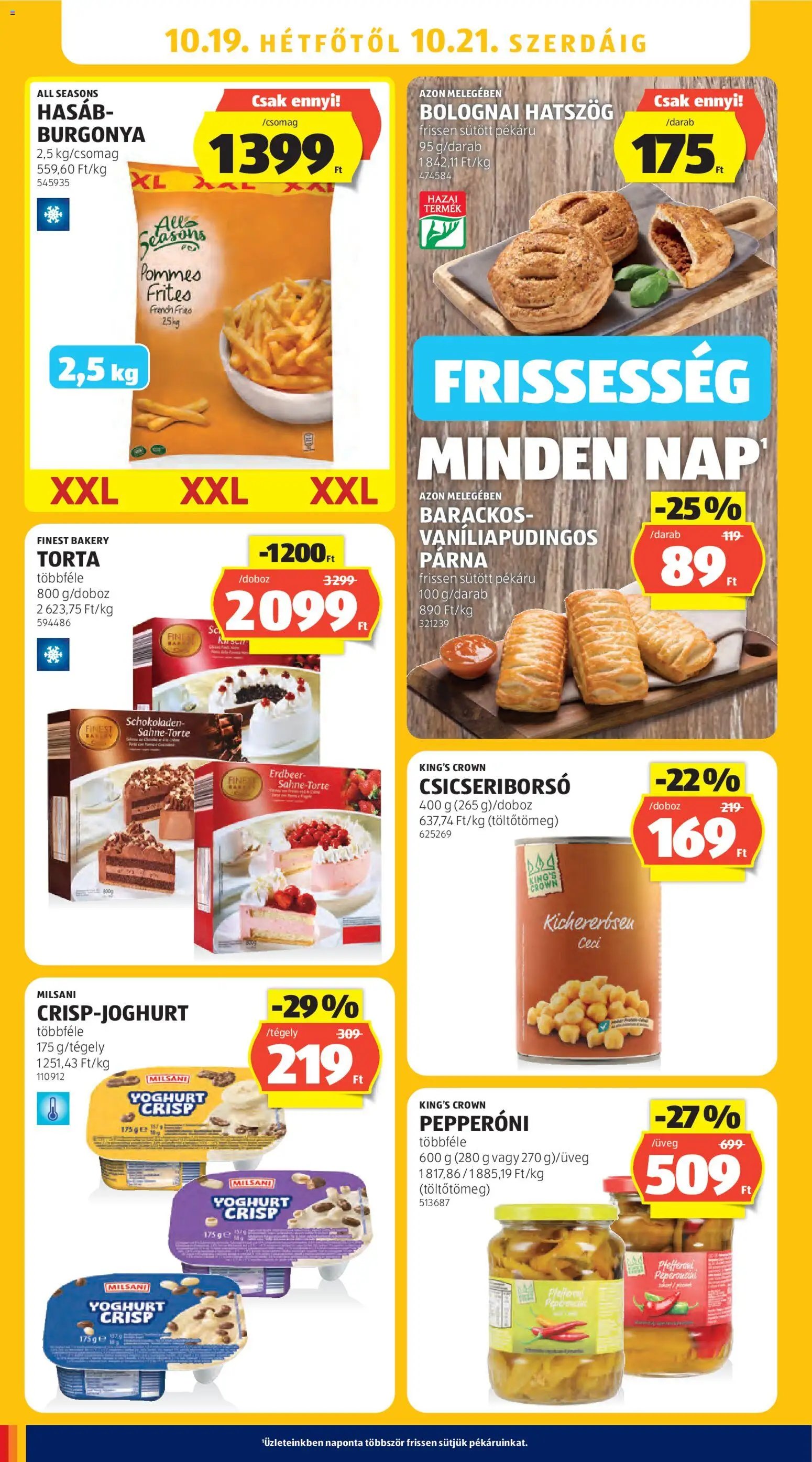 Aldi akciós ujság 2026.10.15. 🎃 HALLOWEEN 🧡
