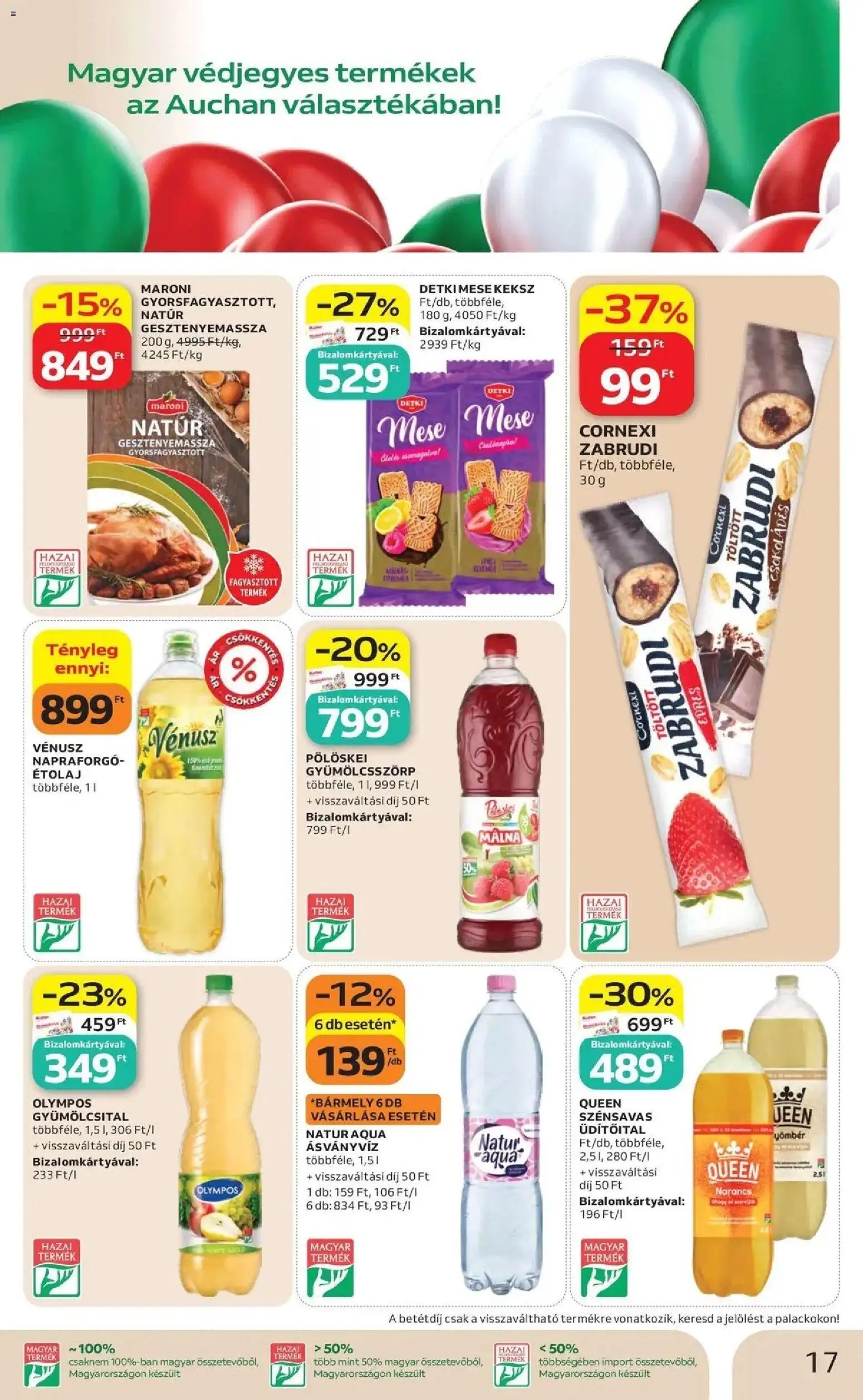 Auchan újság 2026.05.07. Auchan akciós újság Budapest (2026-05-07 - 2026-05-13)