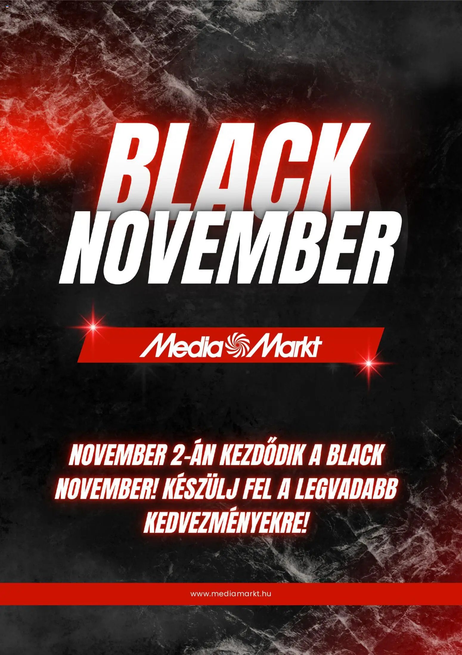 Media Markt újság 2025.10.31. Black Friday értesítés (2025-10-31)