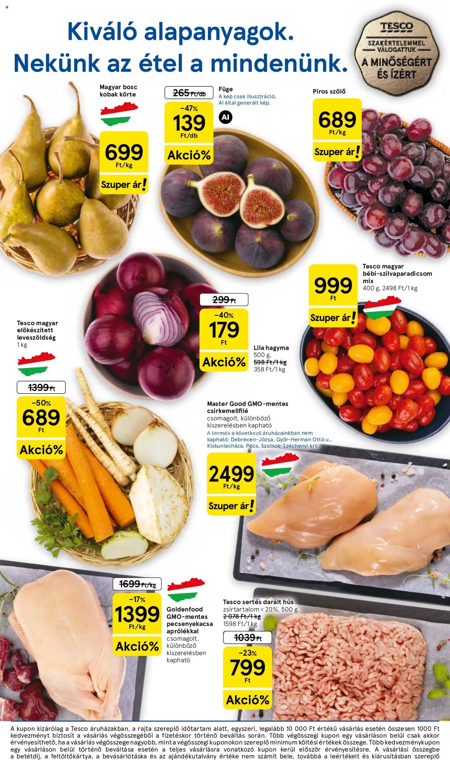 Tesco újság 2026.09.24. Tesco Szupermarket akciós újság