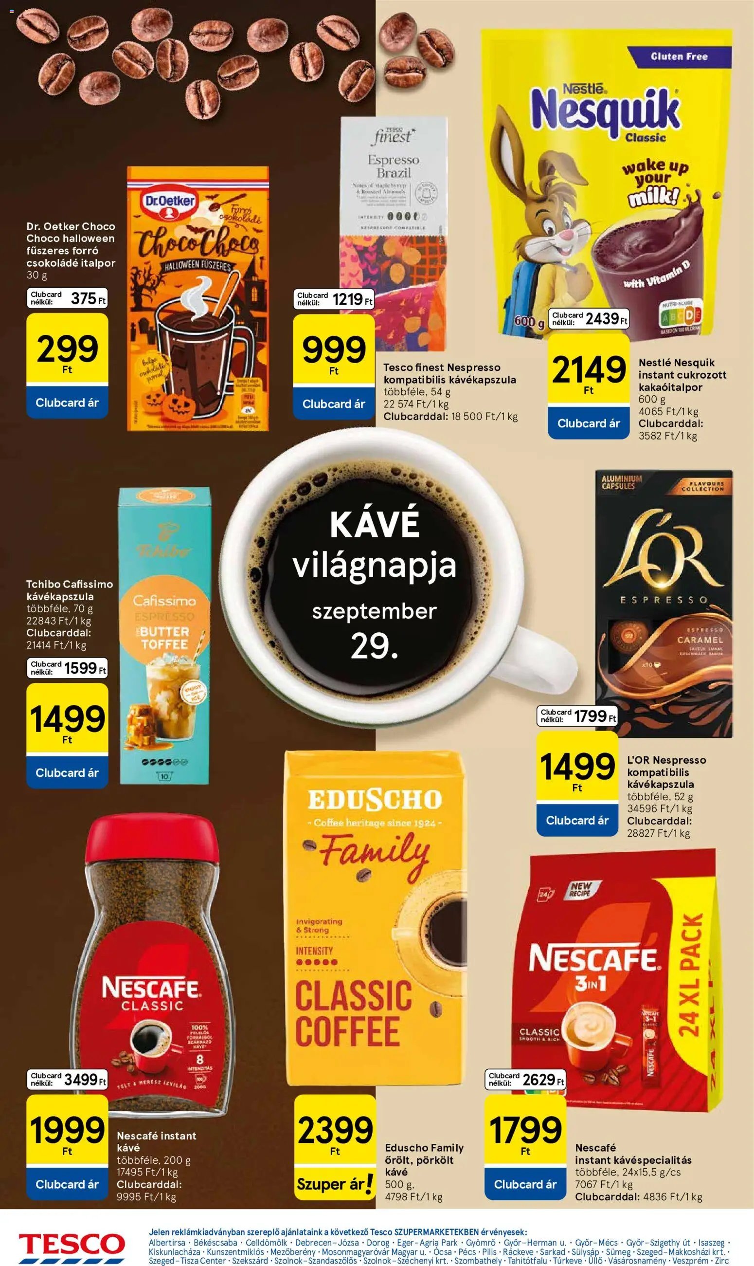 Tesco újság 2026.09.24. Tesco Szupermarket akciós újság
